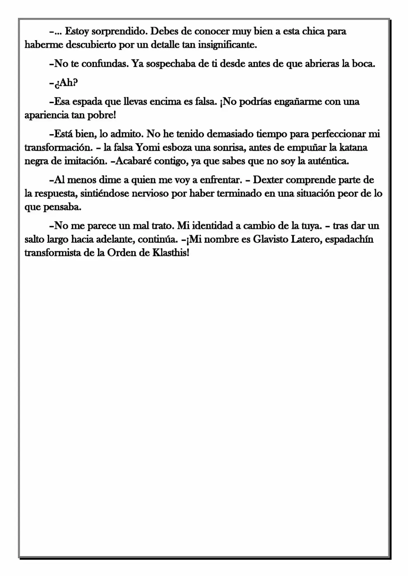 Monochrome Cross - Remade (Novela) - Capítulo 129 - Página 8 - LectorTMOo