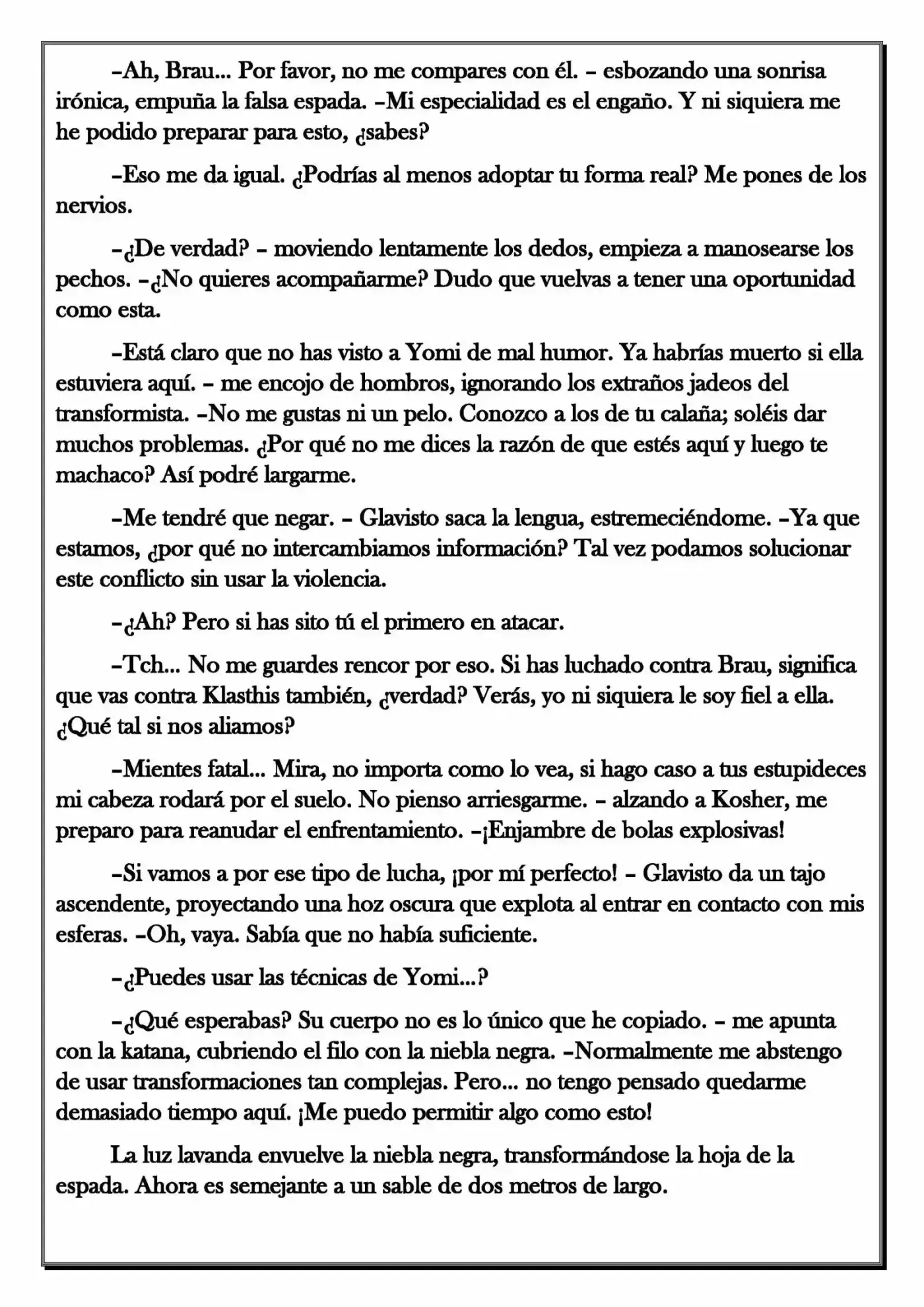 Monochrome Cross - Remade (Novela) - Capítulo 129 - Página 15 - LectorTMOo