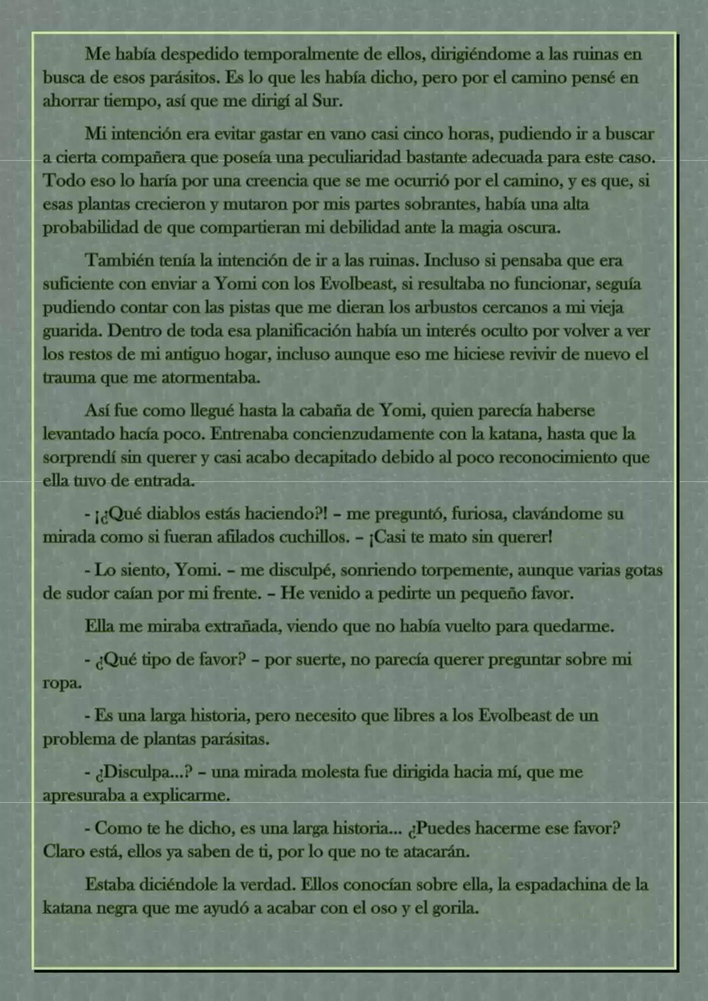 Monochrome Cross - Remade (Novela) - Capítulo 13 - Página 12 - LectorTMOo
