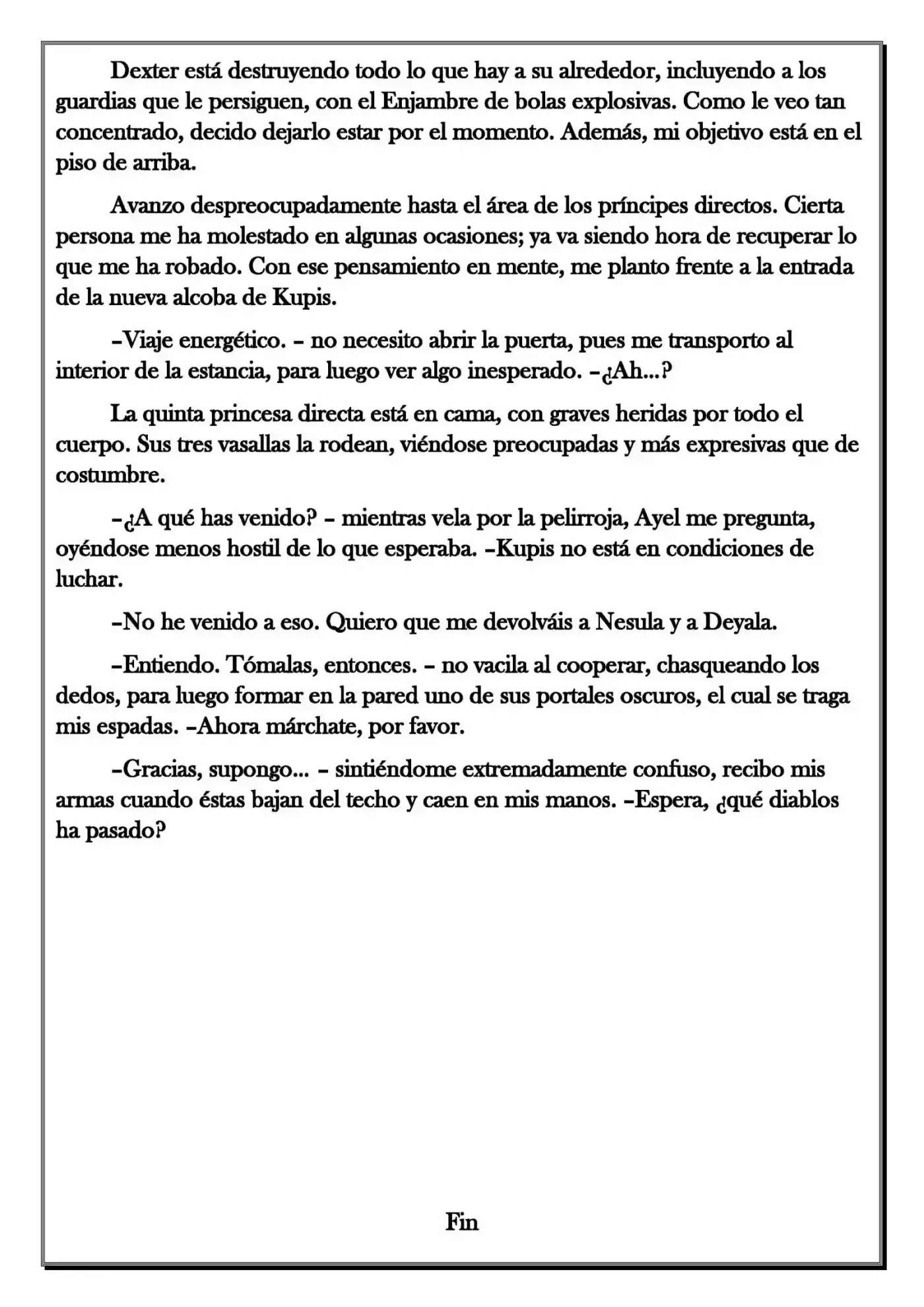 Monochrome Cross - Remade (Novela) - Capítulo 130.50 - Página 3 - LectorTMOo