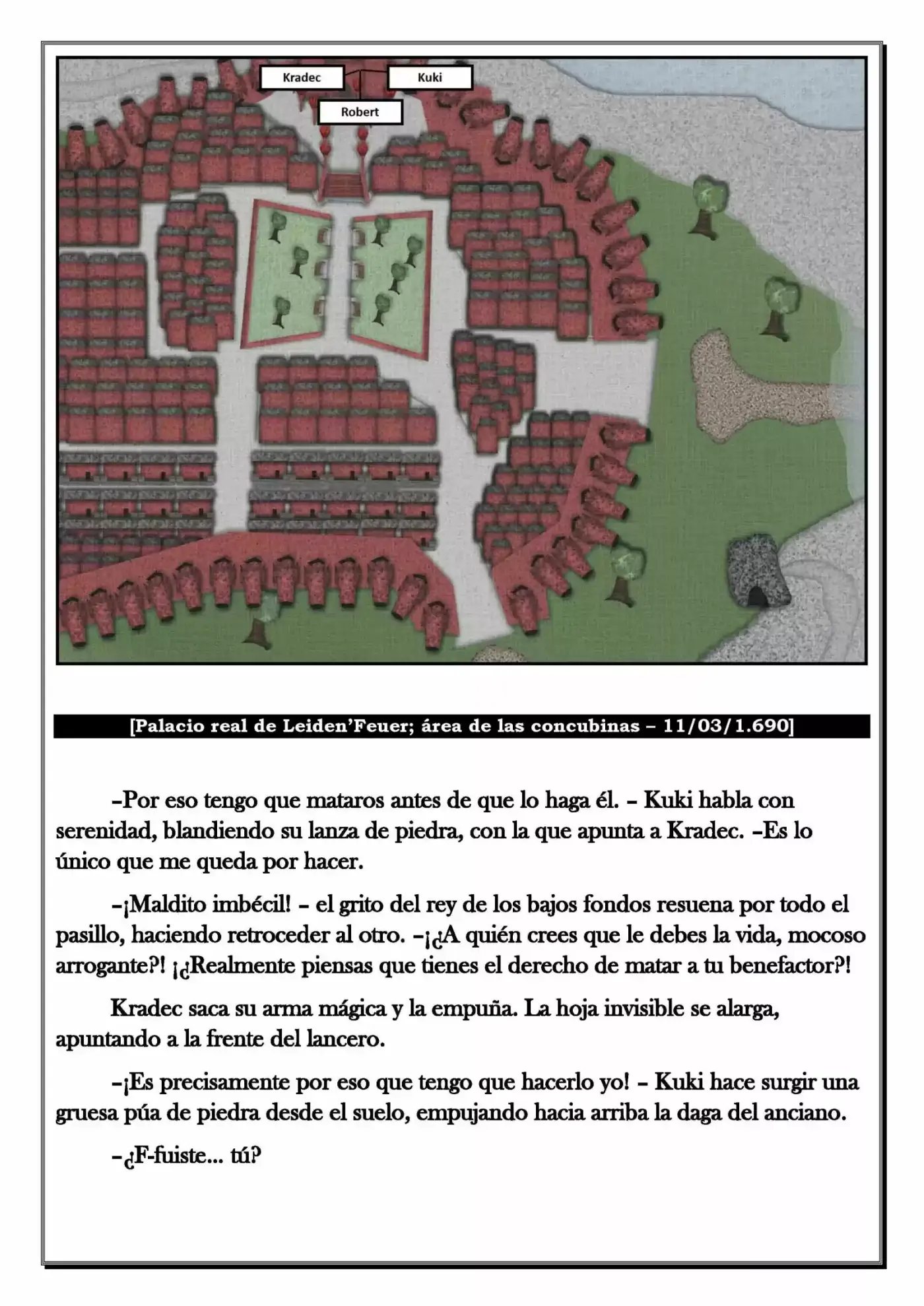 Monochrome Cross - Remade (Novela) - Capítulo 131 - Página 7 - LectorTMOo