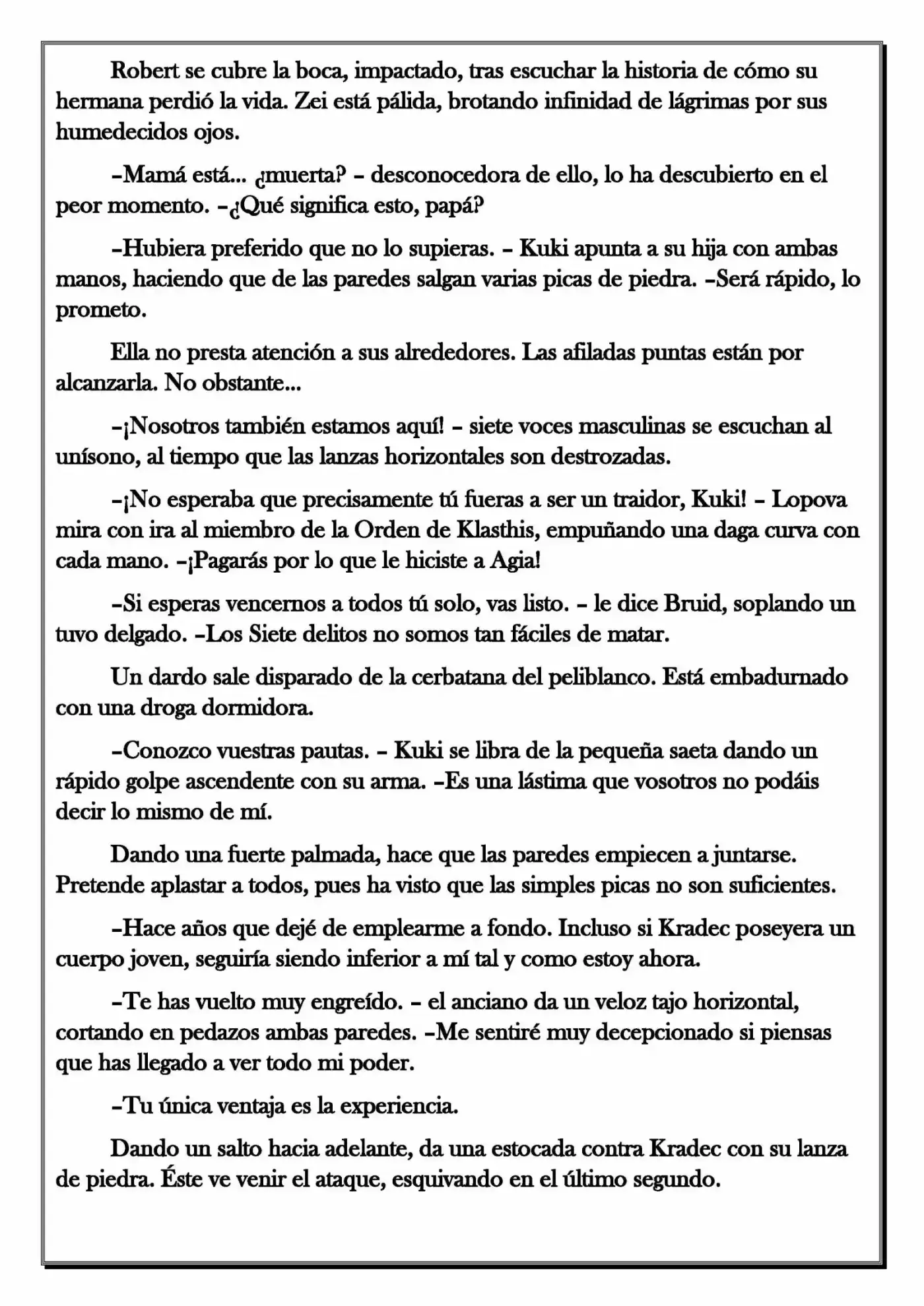 Monochrome Cross - Remade (Novela) - Capítulo 131 - Página 8 - LectorTMOo