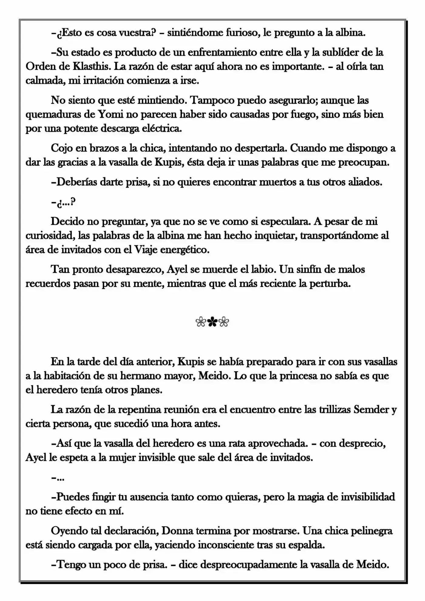 Monochrome Cross - Remade (Novela) - Capítulo 131 - Página 11 - LectorTMOo