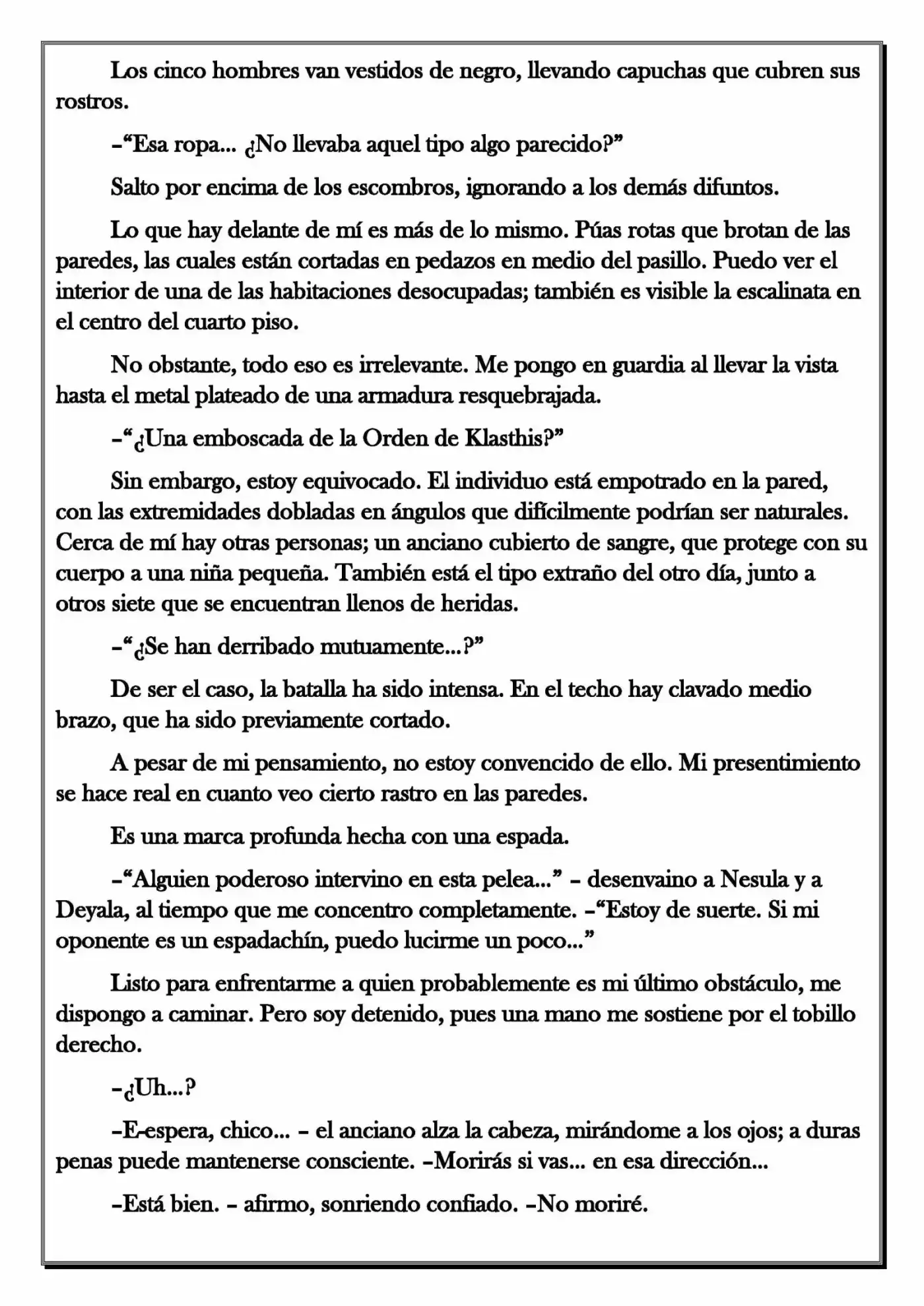 Monochrome Cross - Remade (Novela) - Capítulo 132 - Página 7 - LectorTMOo