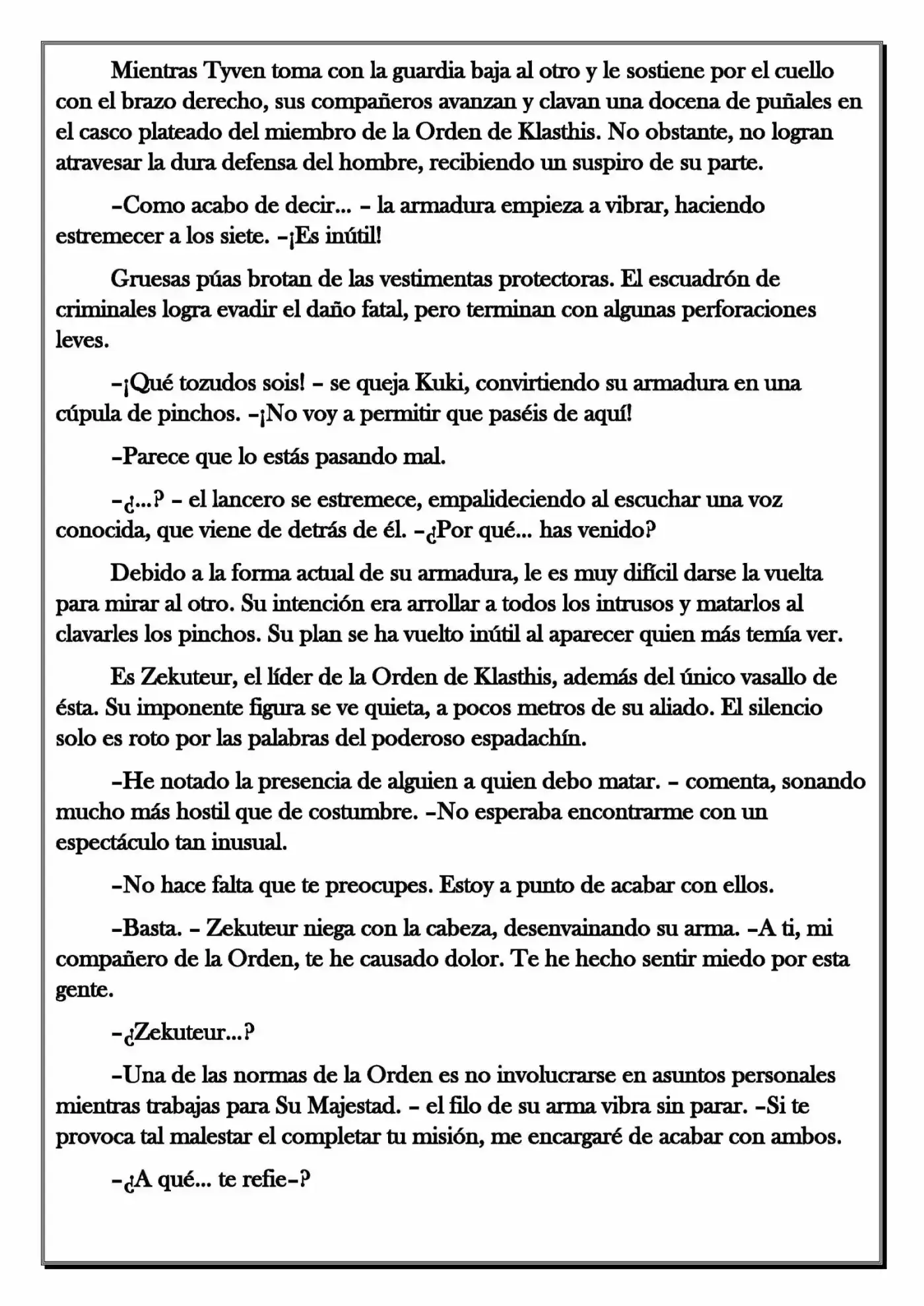 Monochrome Cross - Remade (Novela) - Capítulo 132 - Página 12 - LectorTMOo