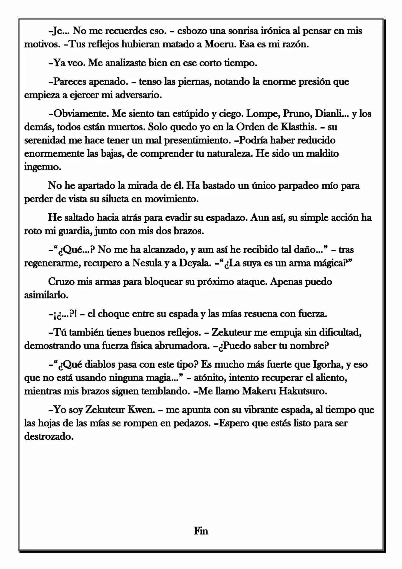 Monochrome Cross - Remade (Novela) - Capítulo 132 - Página 15 - LectorTMOo