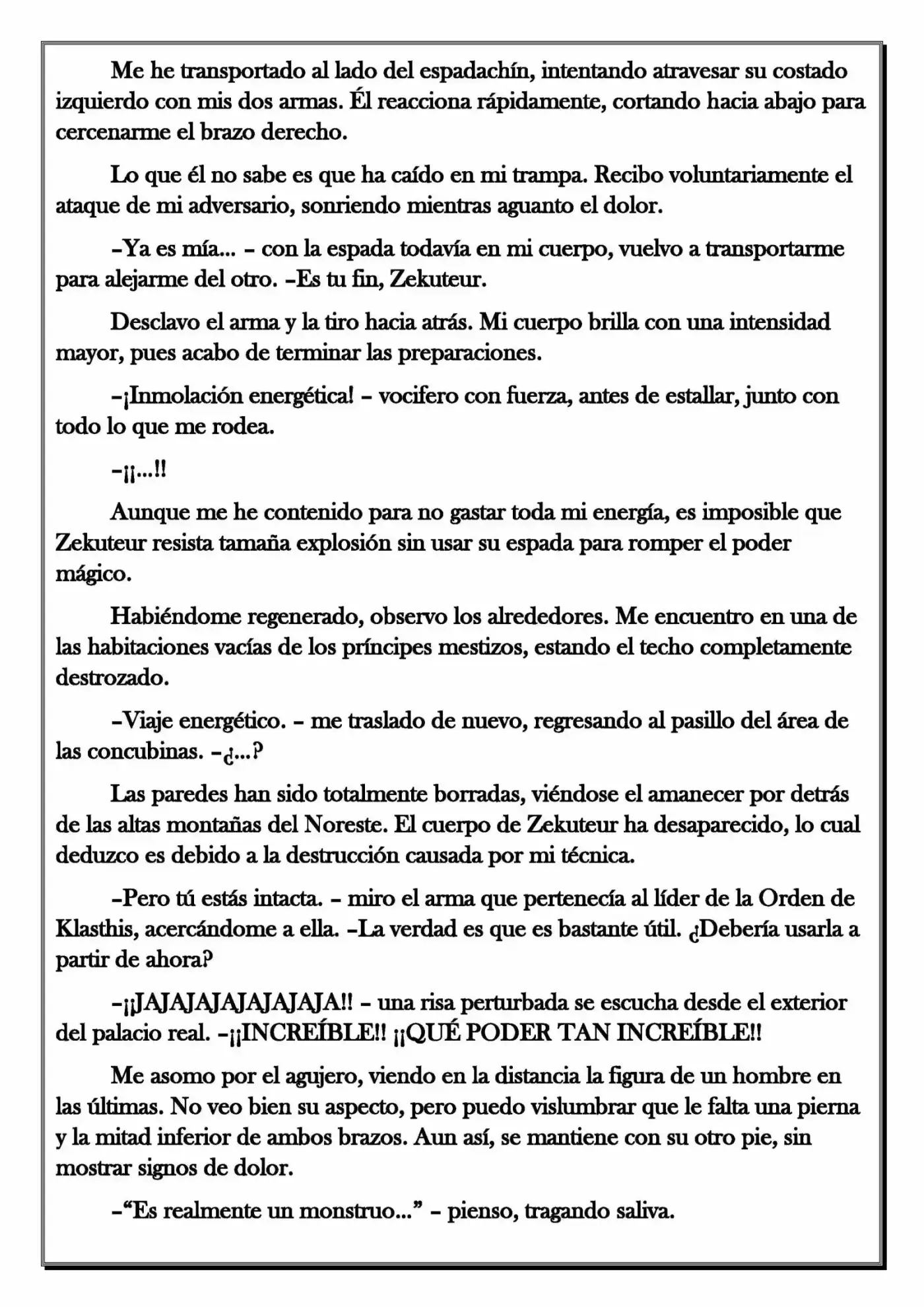 Monochrome Cross - Remade (Novela) - Capítulo 133 - Página 9 - LectorTMOo