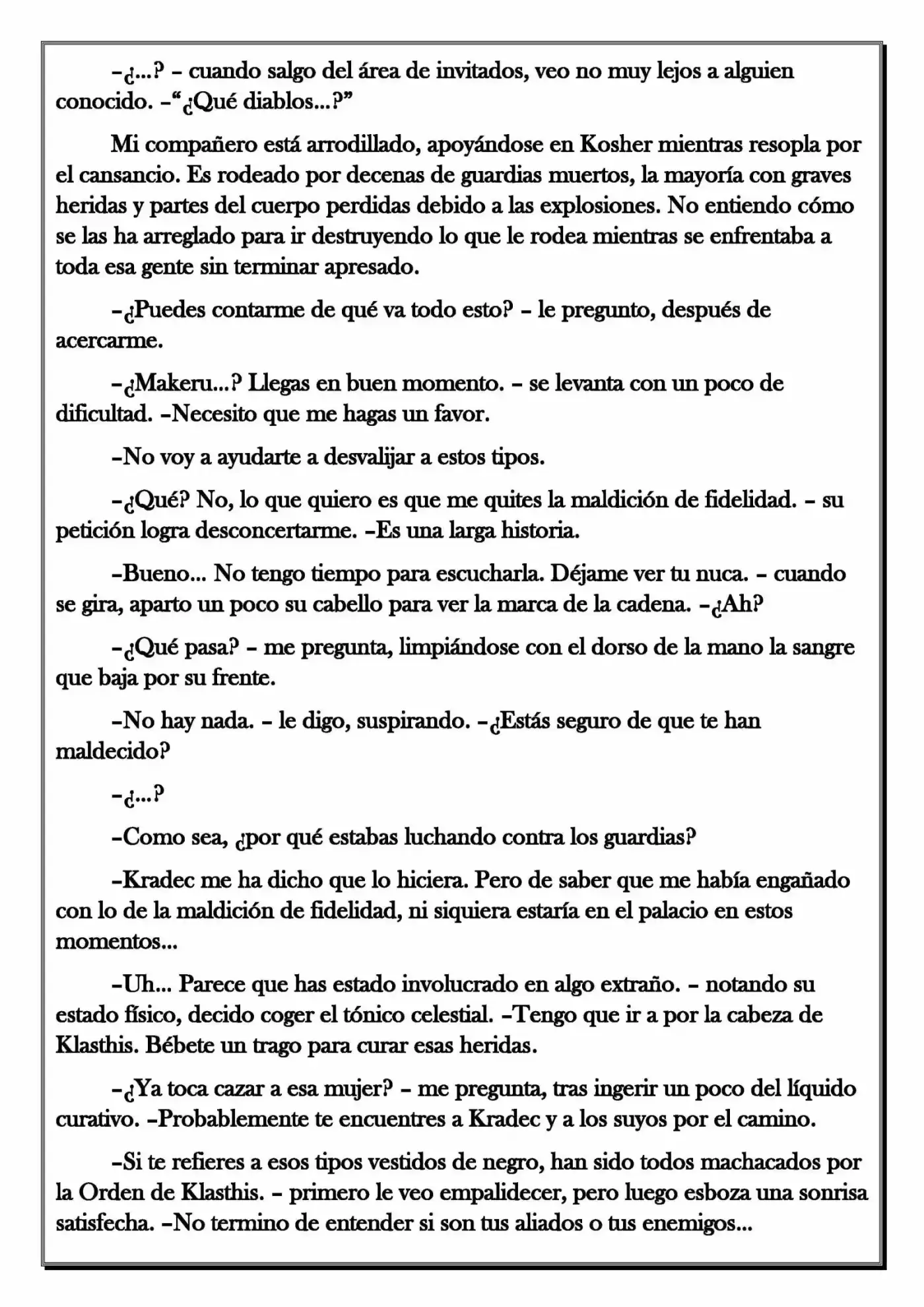 Monochrome Cross - Remade (Novela) - Capítulo 134 - Página 4 - LectorTMOo