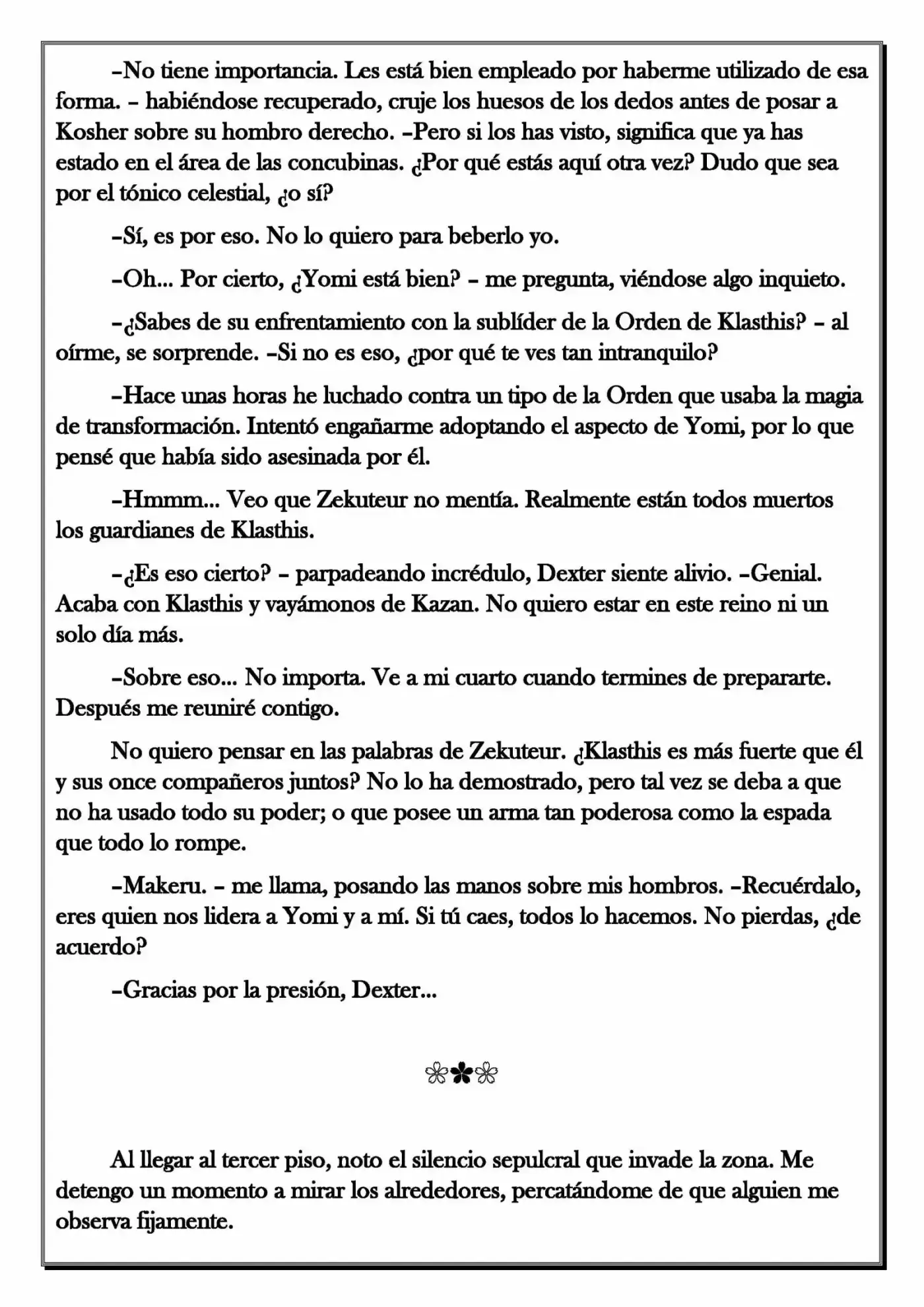 Monochrome Cross - Remade (Novela) - Capítulo 134 - Página 5 - LectorTMOo