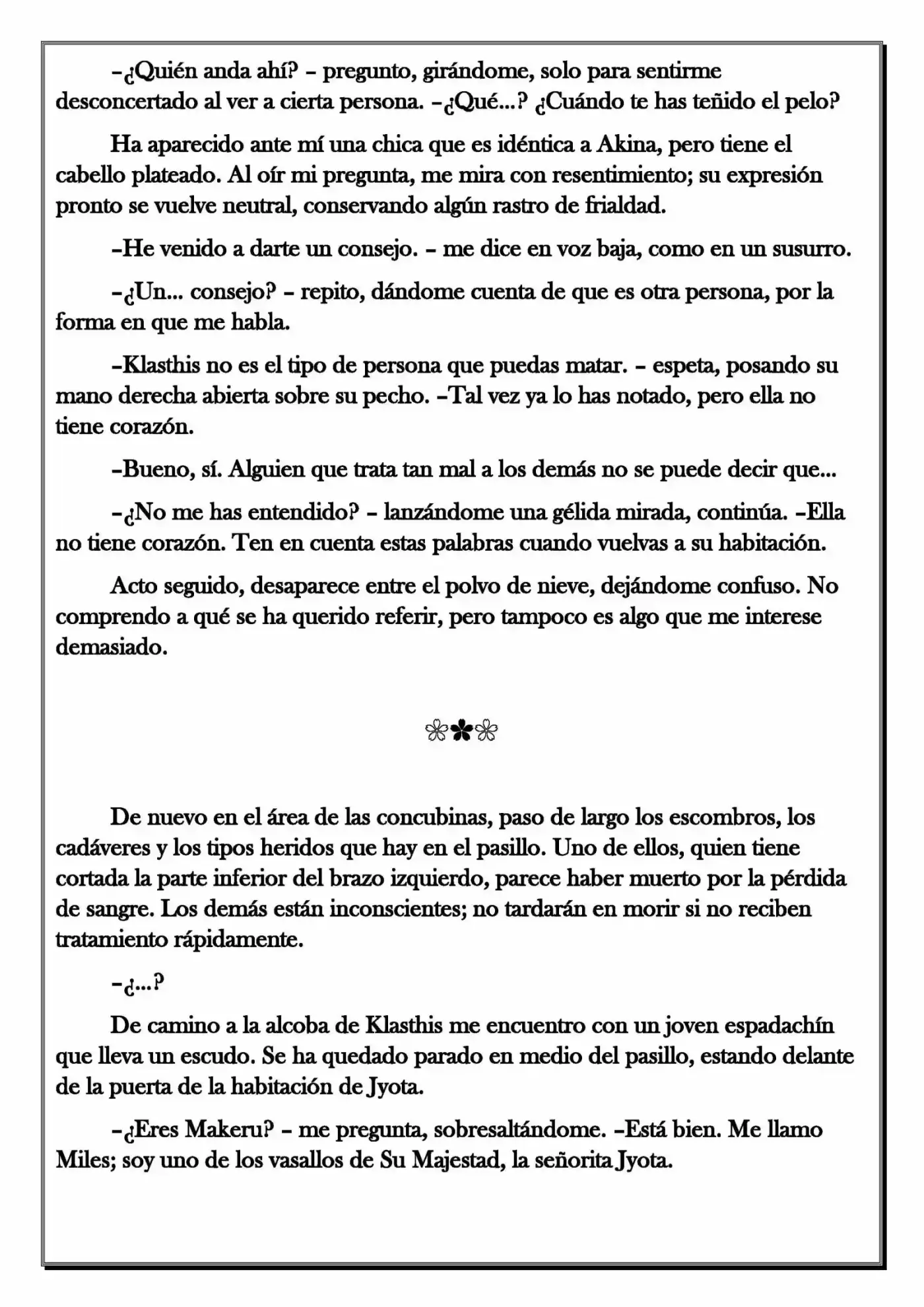 Monochrome Cross - Remade (Novela) - Capítulo 134 - Página 6 - LectorTMOo