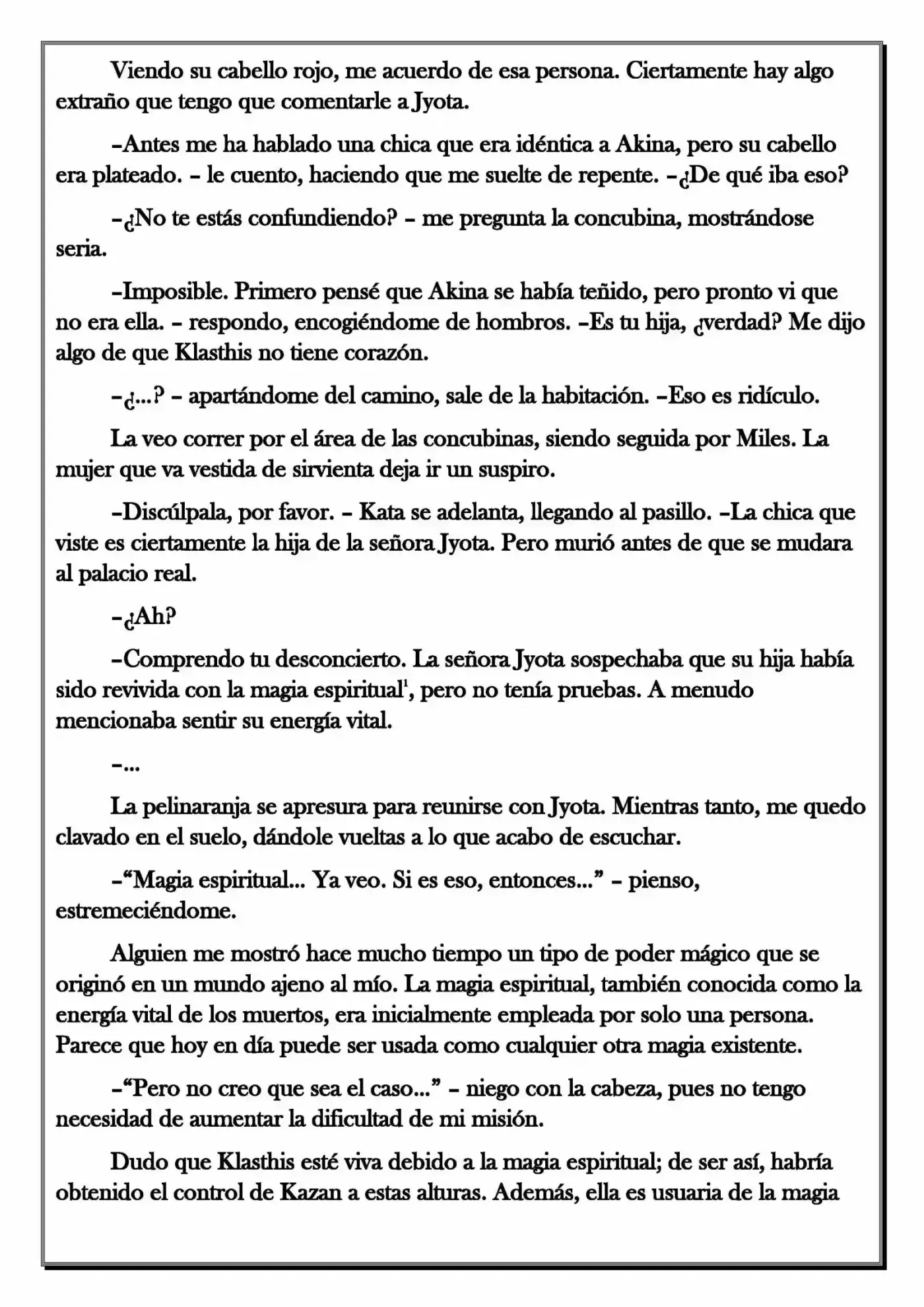 Monochrome Cross - Remade (Novela) - Capítulo 134 - Página 8 - LectorTMOo