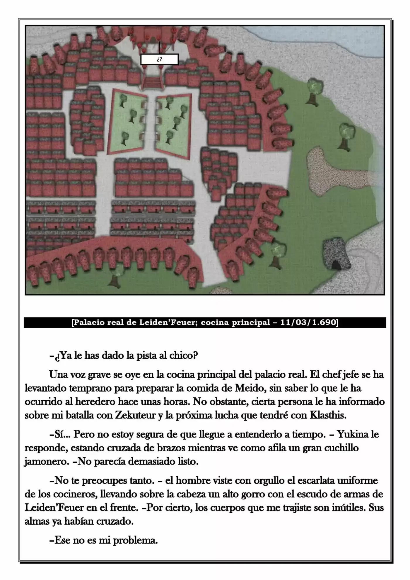 Monochrome Cross - Remade (Novela) - Capítulo 134 - Página 10 - LectorTMOo