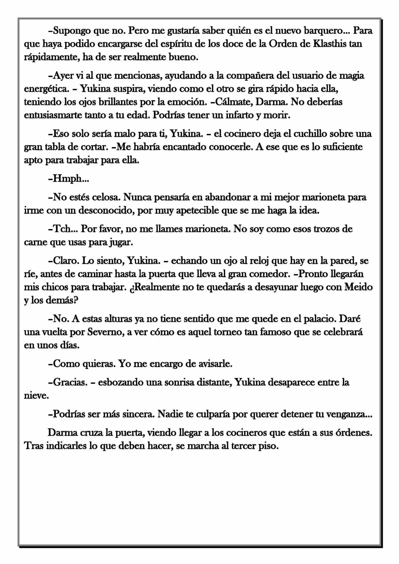 Monochrome Cross - Remade (Novela) - Capítulo 134 - Página 11 - LectorTMOo