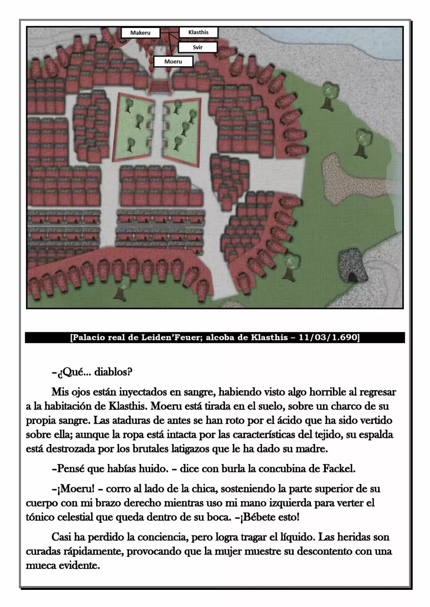 Monochrome Cross - Remade (Novela) - Capítulo 134 - Página 12 - LectorTMOo