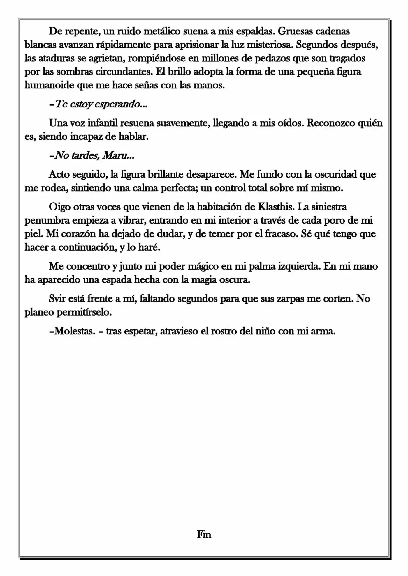 Monochrome Cross - Remade (Novela) - Capítulo 135.50 - Página 3 - LectorTMOo