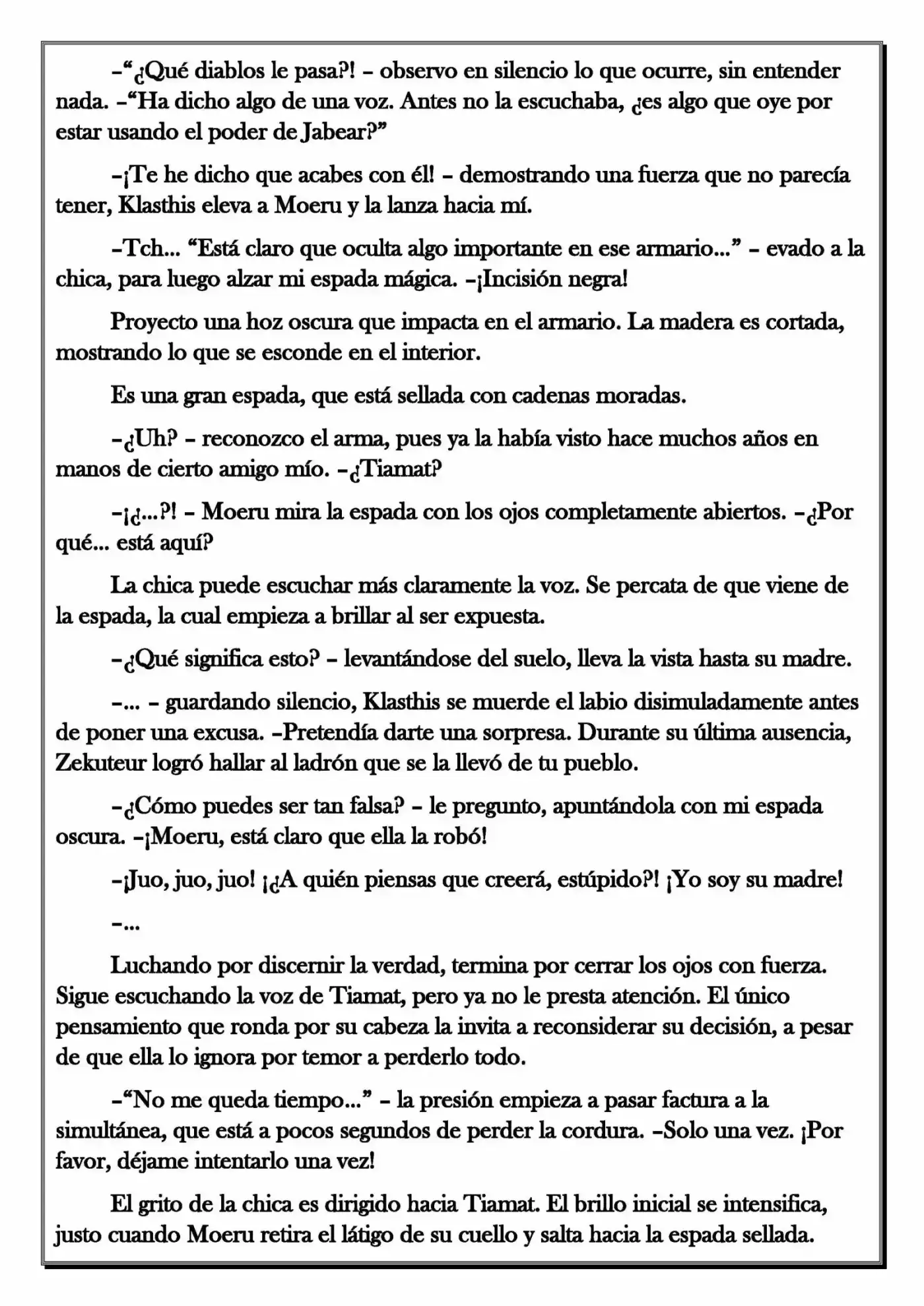 Monochrome Cross - Remade (Novela) - Capítulo 136 - Página 5 - LectorTMOo