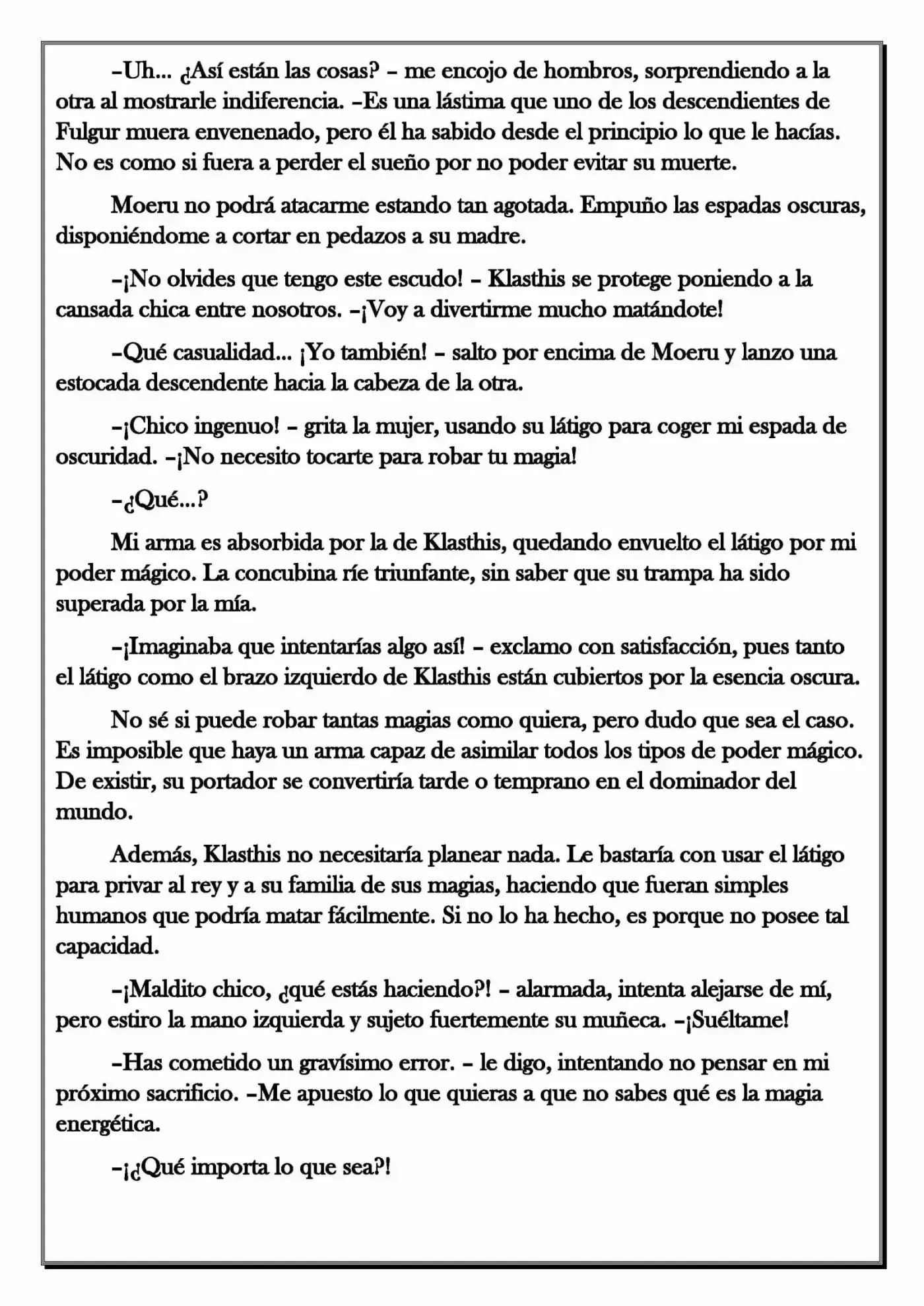 Monochrome Cross - Remade (Novela) - Capítulo 136 - Página 8 - LectorTMOo