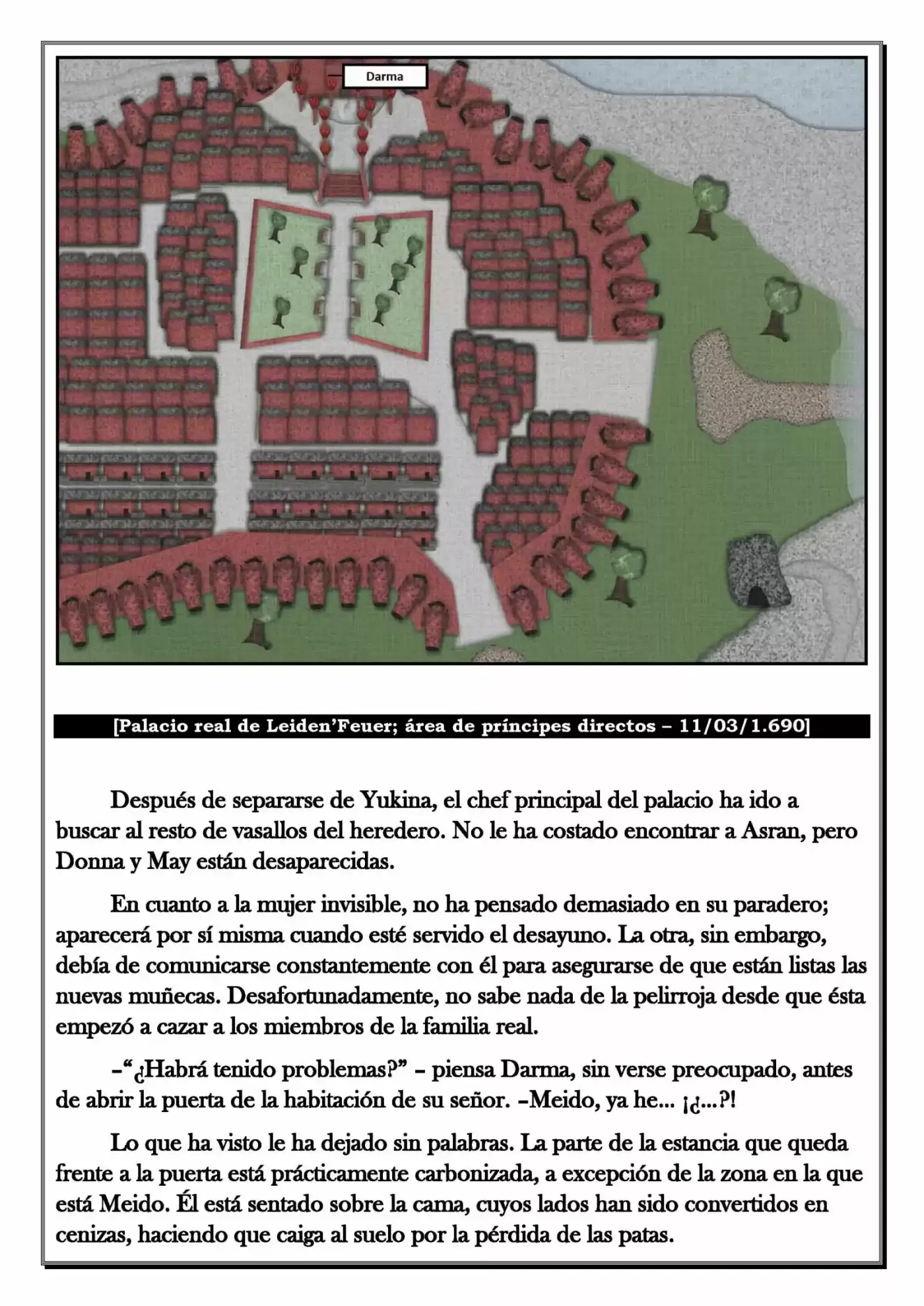 Monochrome Cross - Remade (Novela) - Capítulo 136 - Página 13 - LectorTMOo