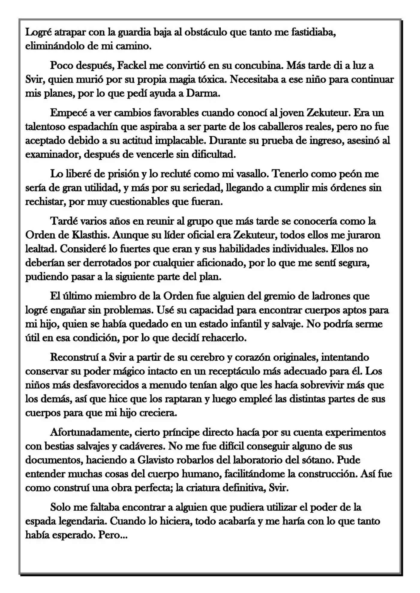 Monochrome Cross - Remade (Novela) - Capítulo 137 - Página 7 - LectorTMOo