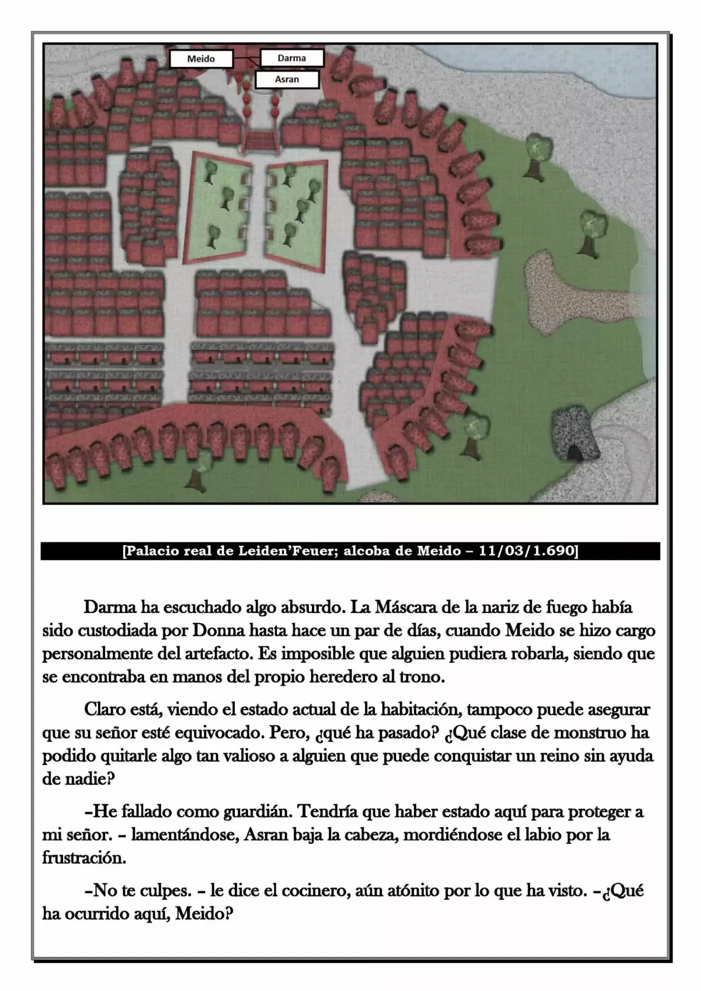 Monochrome Cross - Remade (Novela) - Capítulo 137 - Página 12 - LectorTMOo