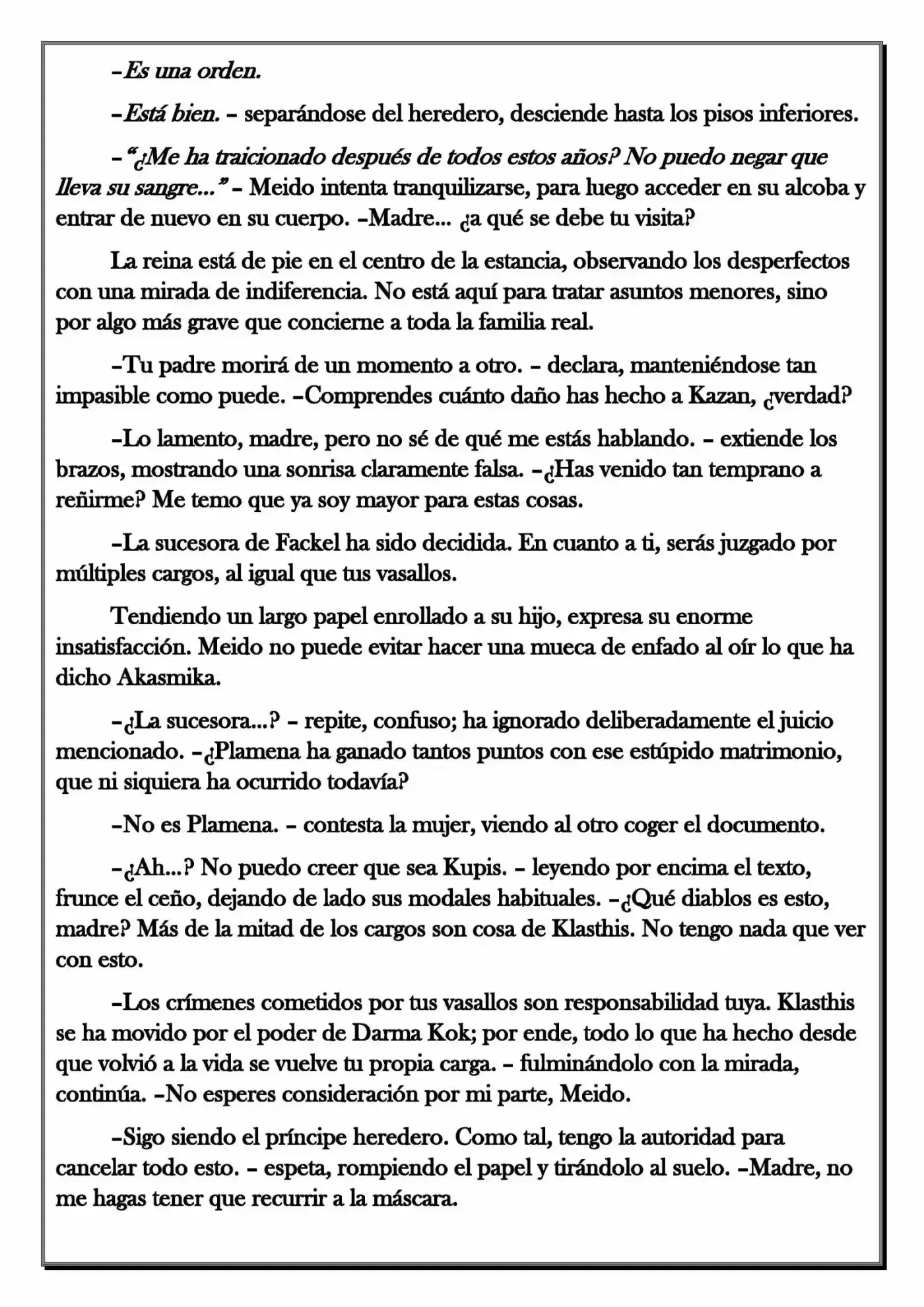 Monochrome Cross - Remade (Novela) - Capítulo 138 - Página 4 - LectorTMOo