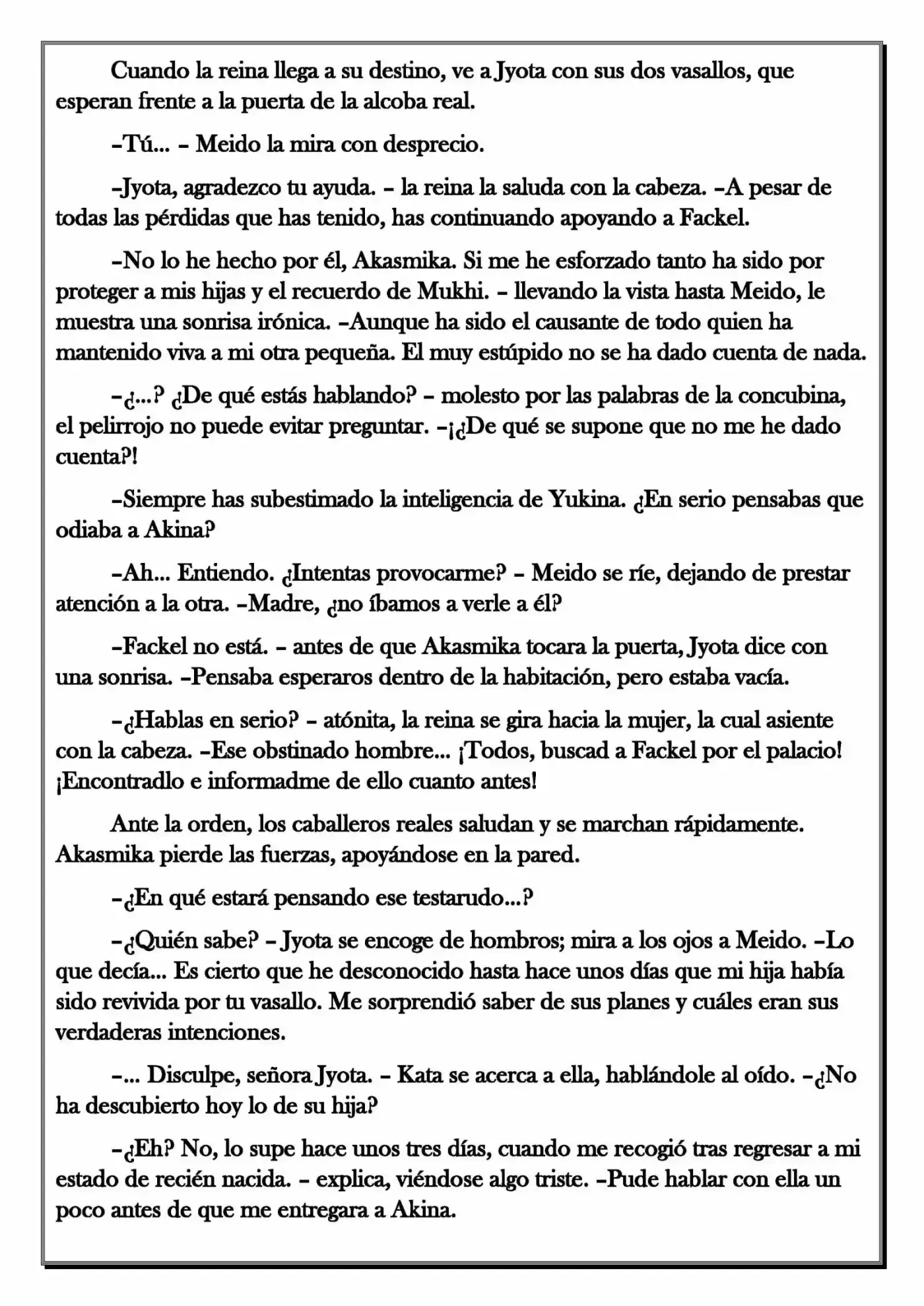 Monochrome Cross - Remade (Novela) - Capítulo 138 - Página 7 - LectorTMOo