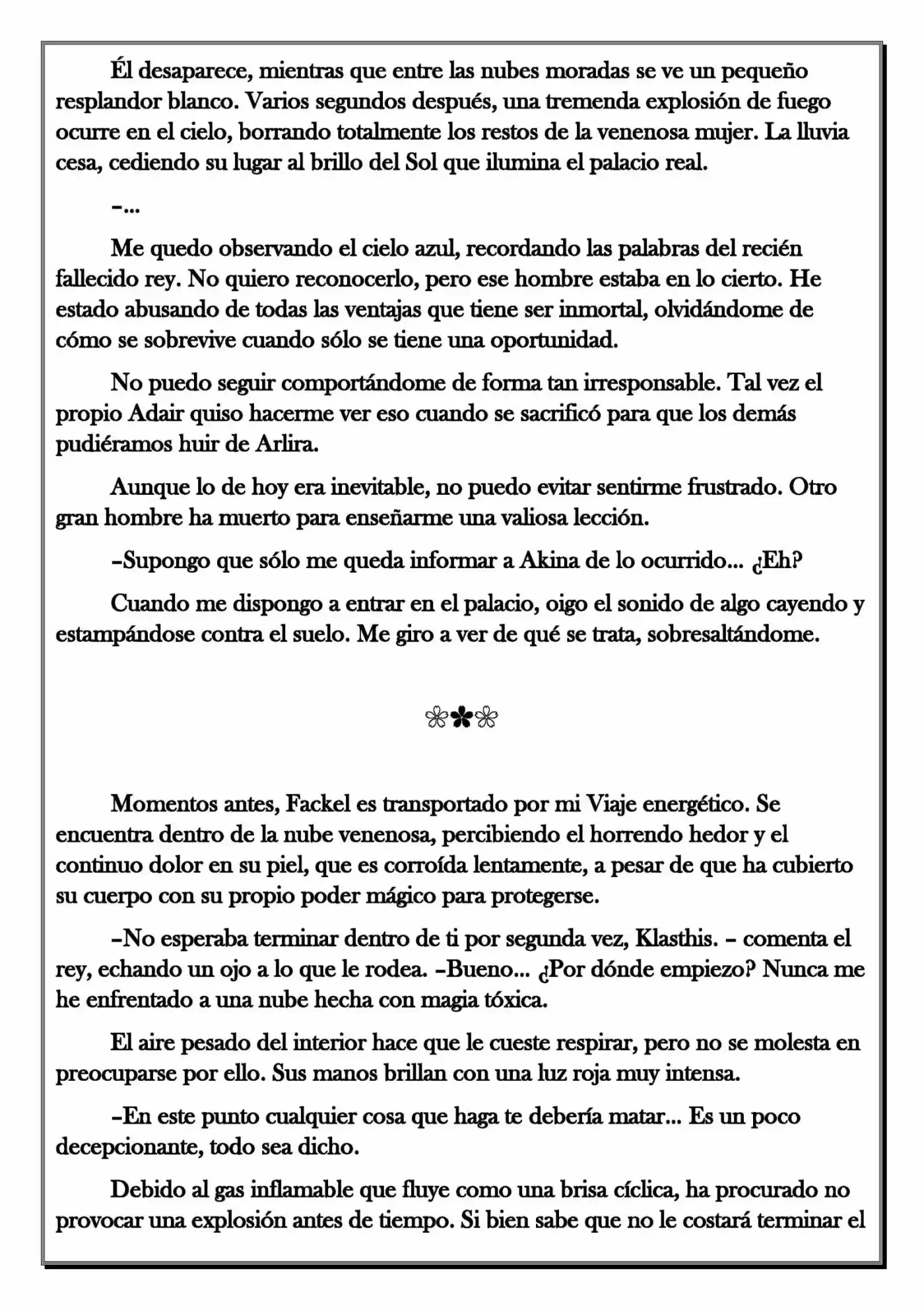 Monochrome Cross - Remade (Novela) - Capítulo 139 - Página 5 - LectorTMOo