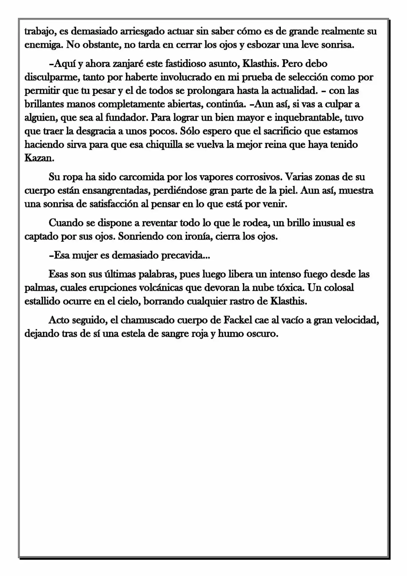 Monochrome Cross - Remade (Novela) - Capítulo 139 - Página 6 - LectorTMOo