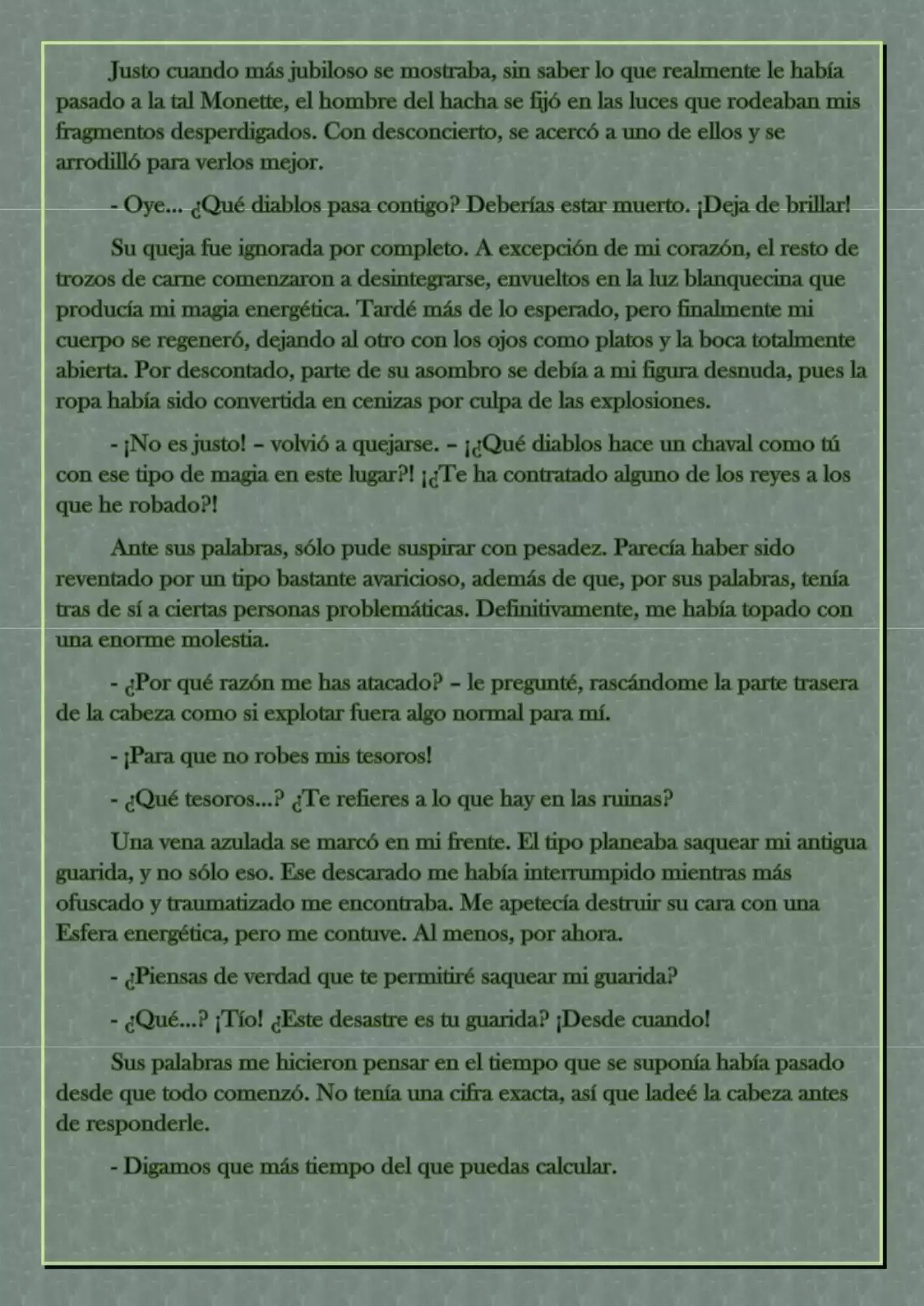 Monochrome Cross - Remade (Novela) - Capítulo 14 - Página 4 - LectorTMOo