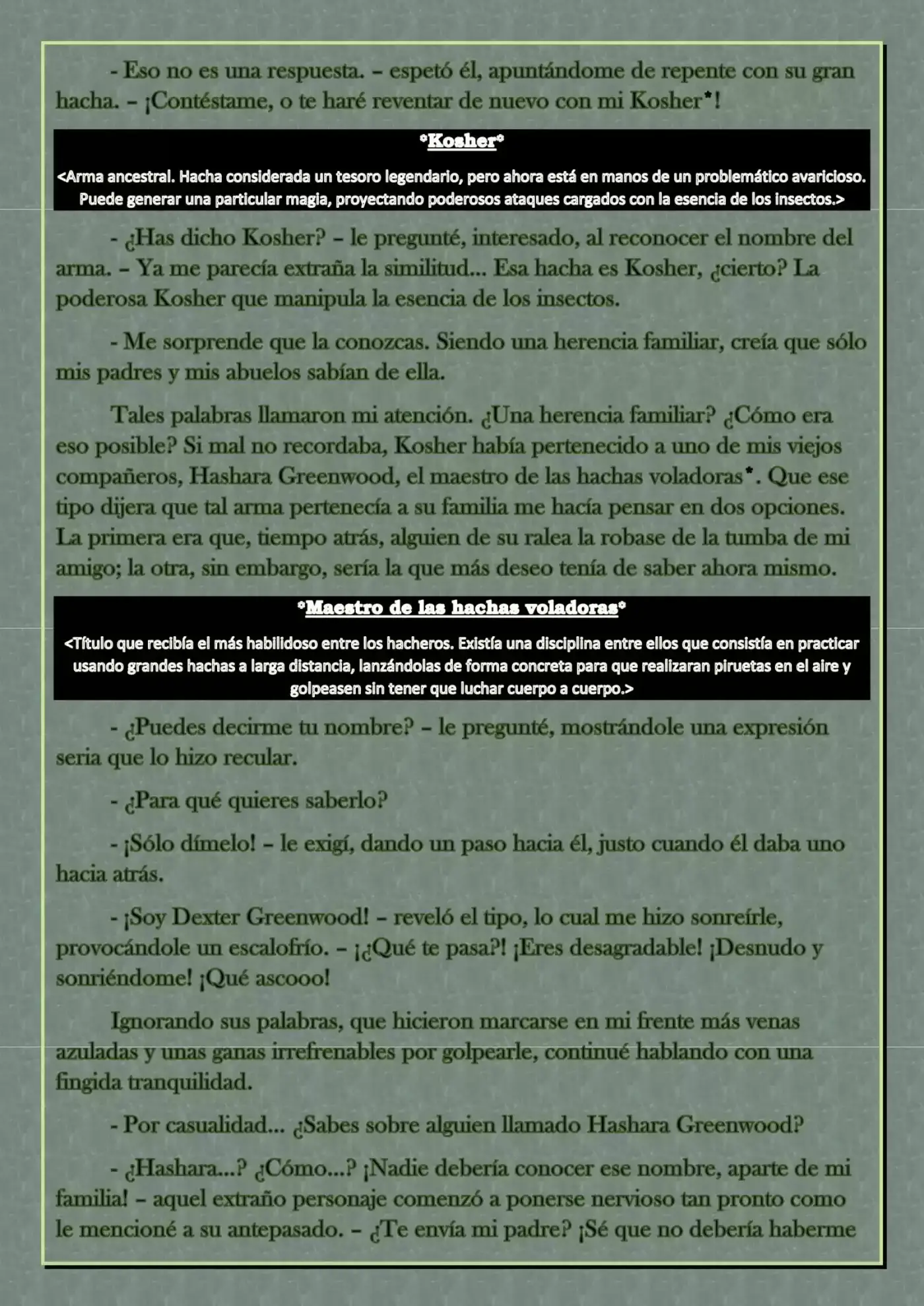 Monochrome Cross - Remade (Novela) - Capítulo 14 - Página 5 - LectorTMOo