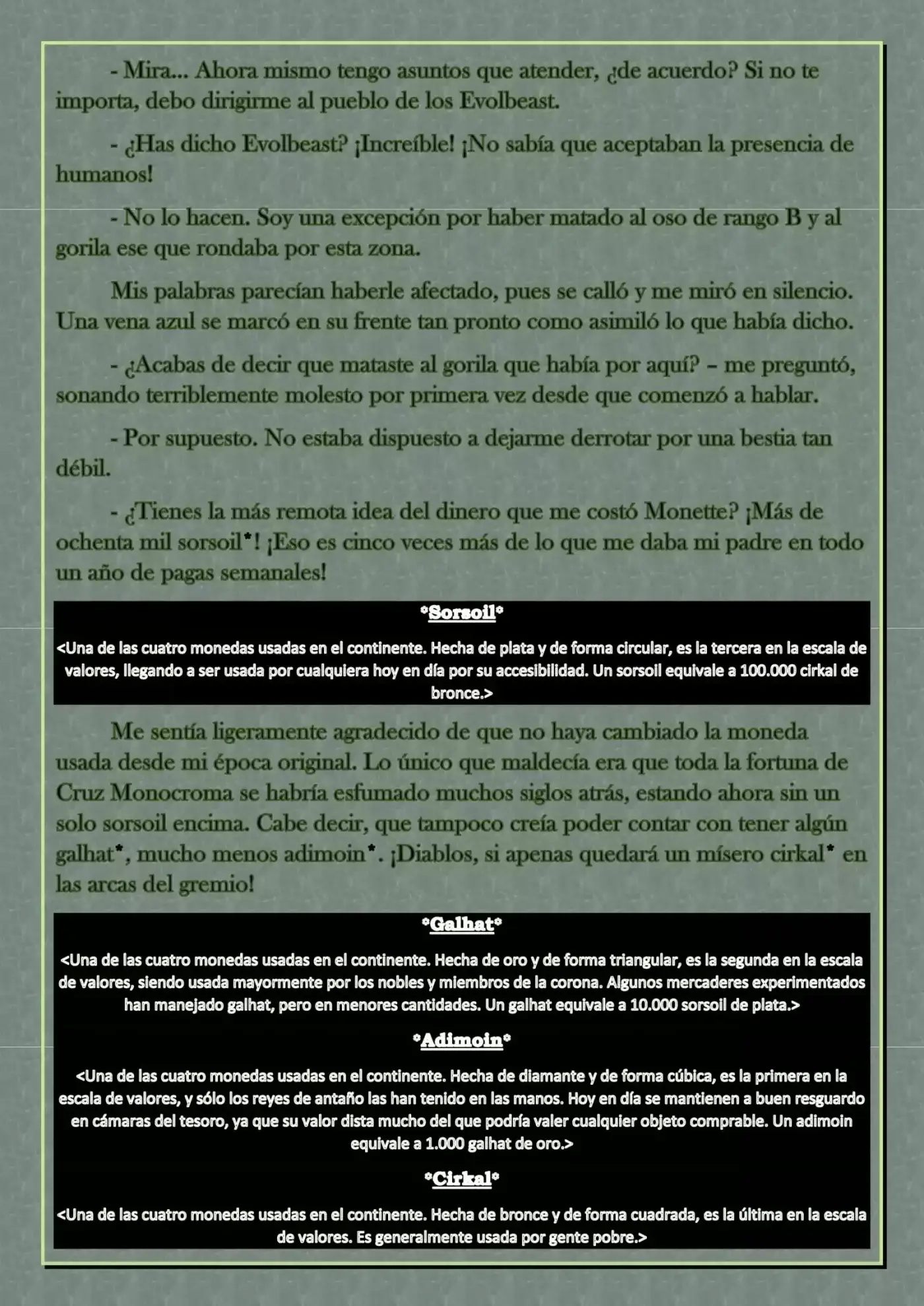 Monochrome Cross - Remade (Novela) - Capítulo 14 - Página 7 - LectorTMOo