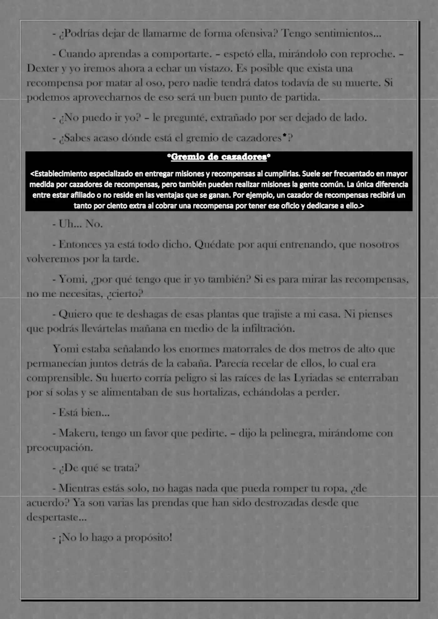 Monochrome Cross - Remade (Novela) - Capítulo 16 - Página 6 - LectorTMOo
