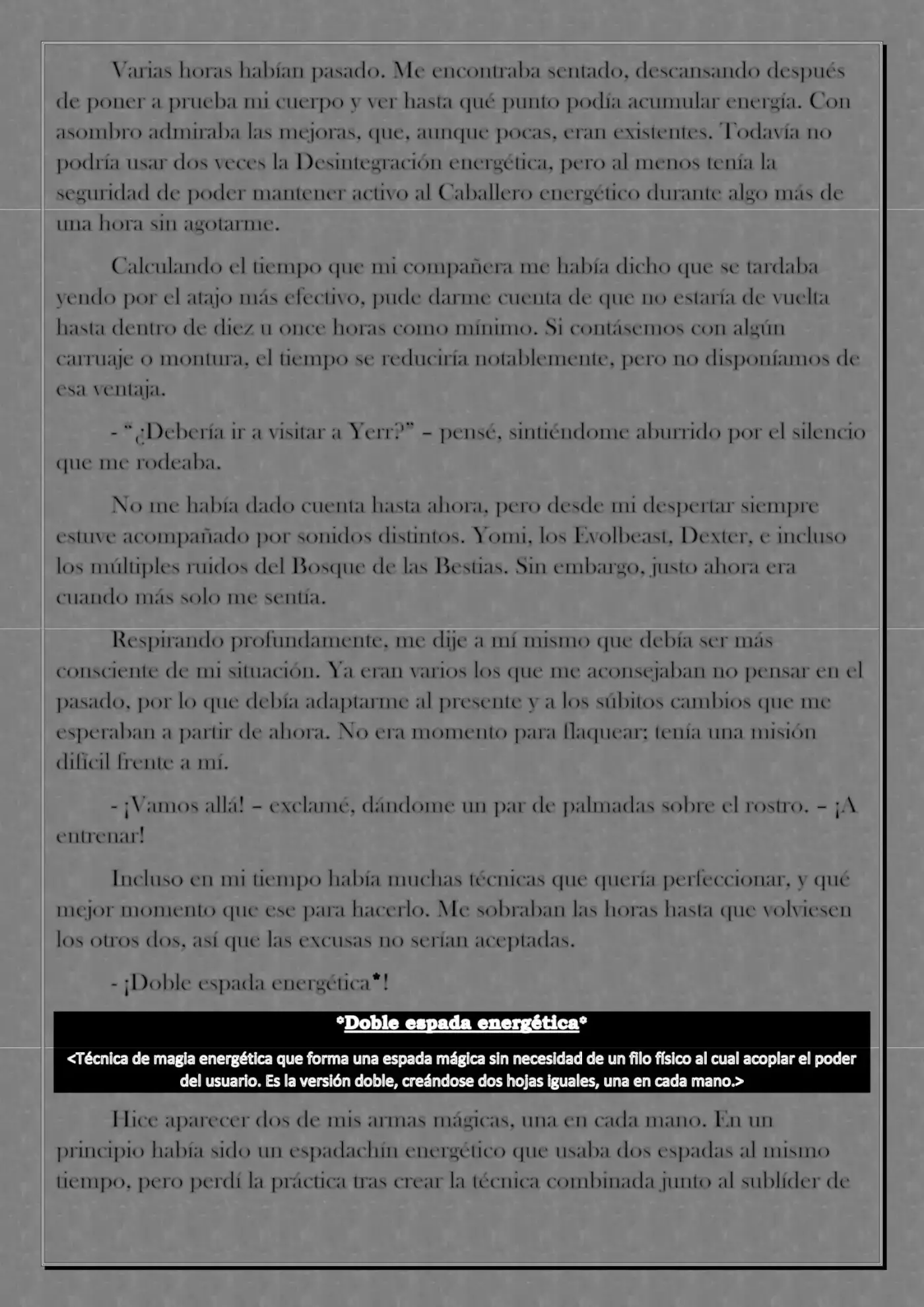 Monochrome Cross - Remade (Novela) - Capítulo 16 - Página 8 - LectorTMOo
