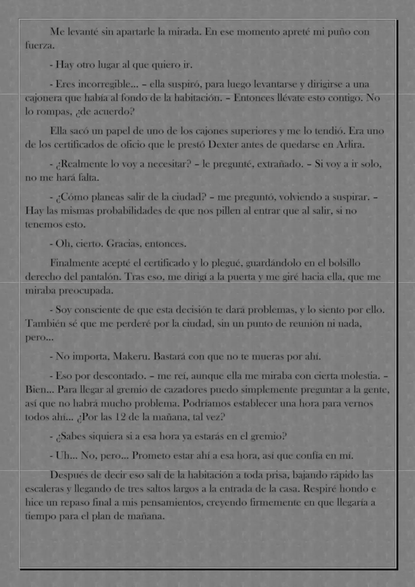 Monochrome Cross - Remade (Novela) - Capítulo 16 - Página 14 - LectorTMOo