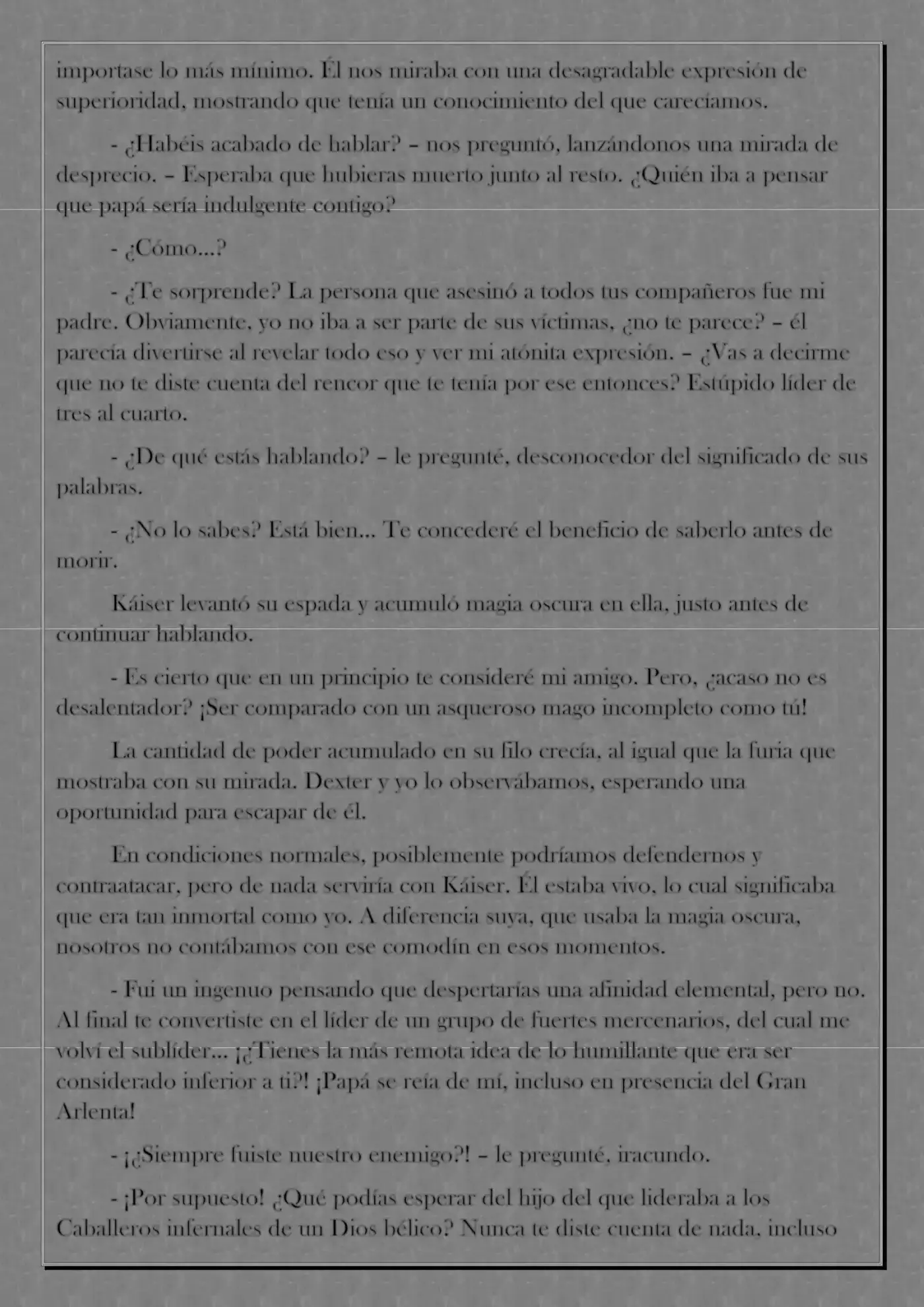Monochrome Cross - Remade (Novela) - Capítulo 18 - Página 6 - LectorTMOo