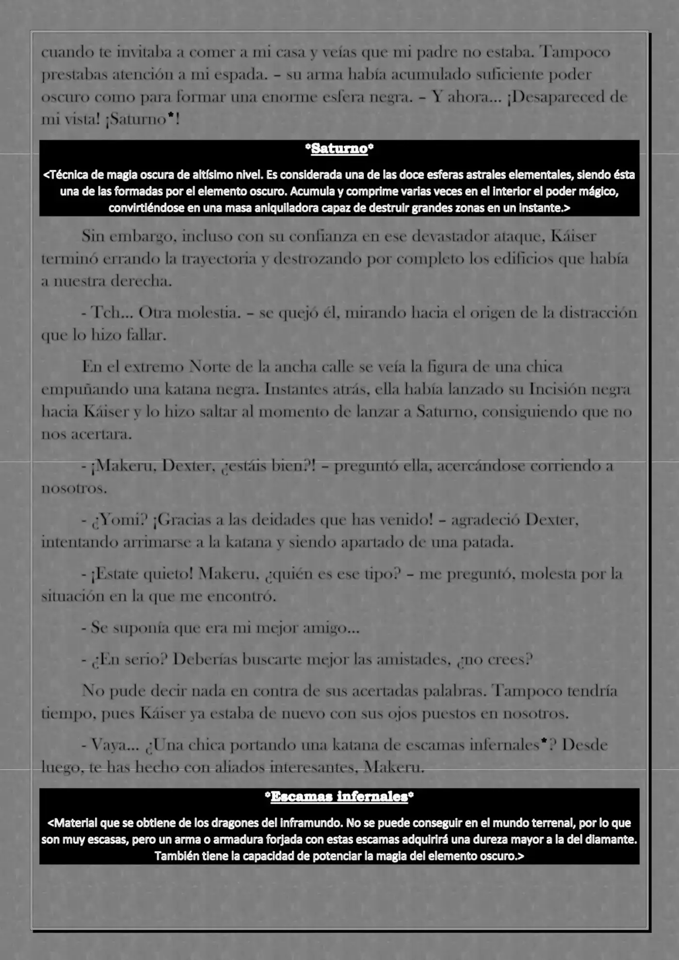 Monochrome Cross - Remade (Novela) - Capítulo 18 - Página 7 - LectorTMOo