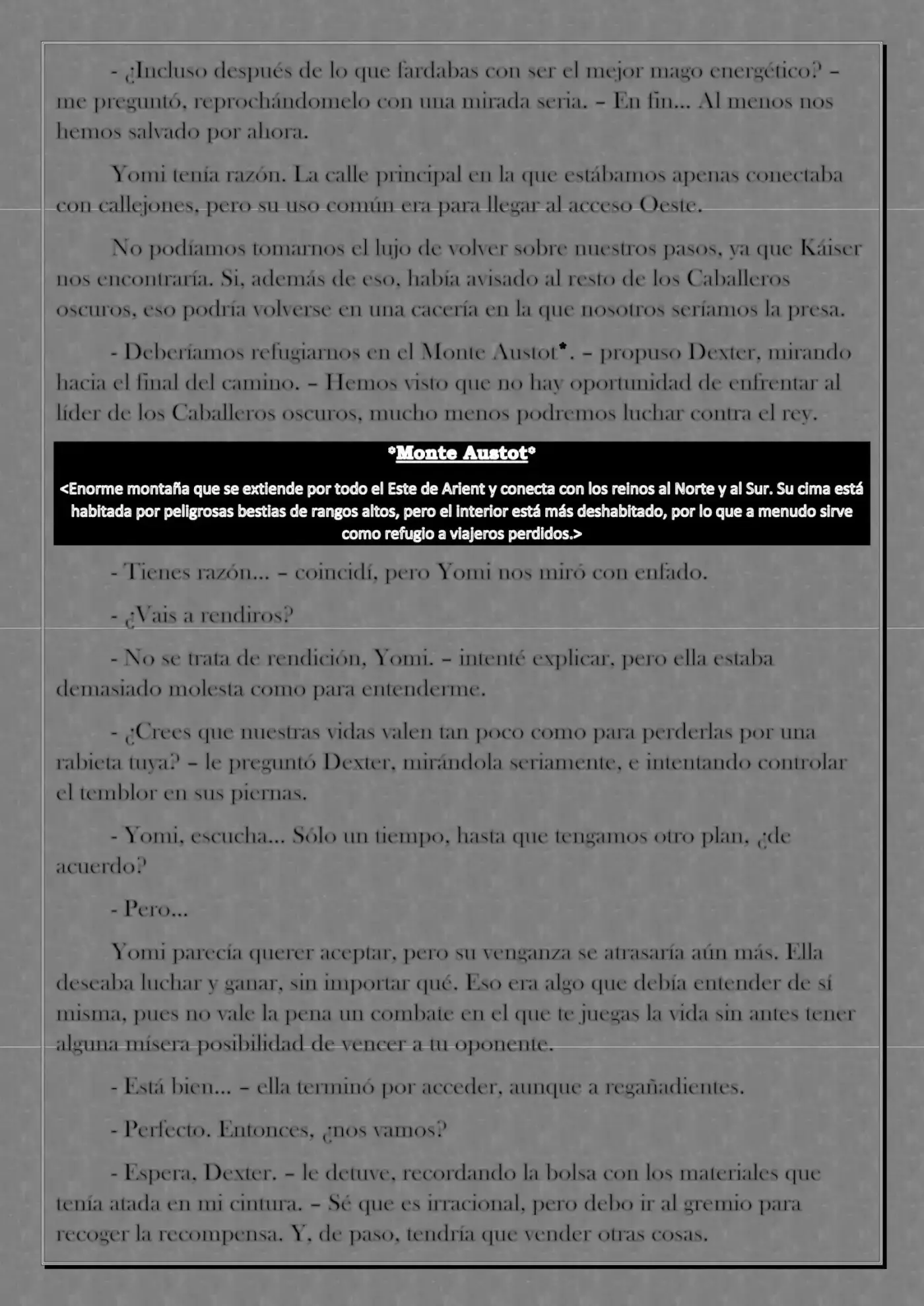 Monochrome Cross - Remade (Novela) - Capítulo 18 - Página 11 - LectorTMOo