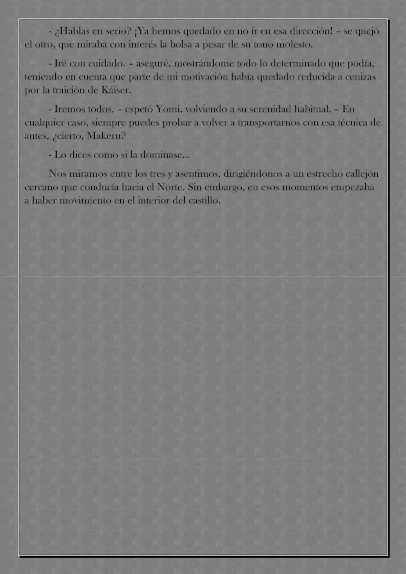 Monochrome Cross - Remade (Novela) - Capítulo 18 - Página 12 - LectorTMOo