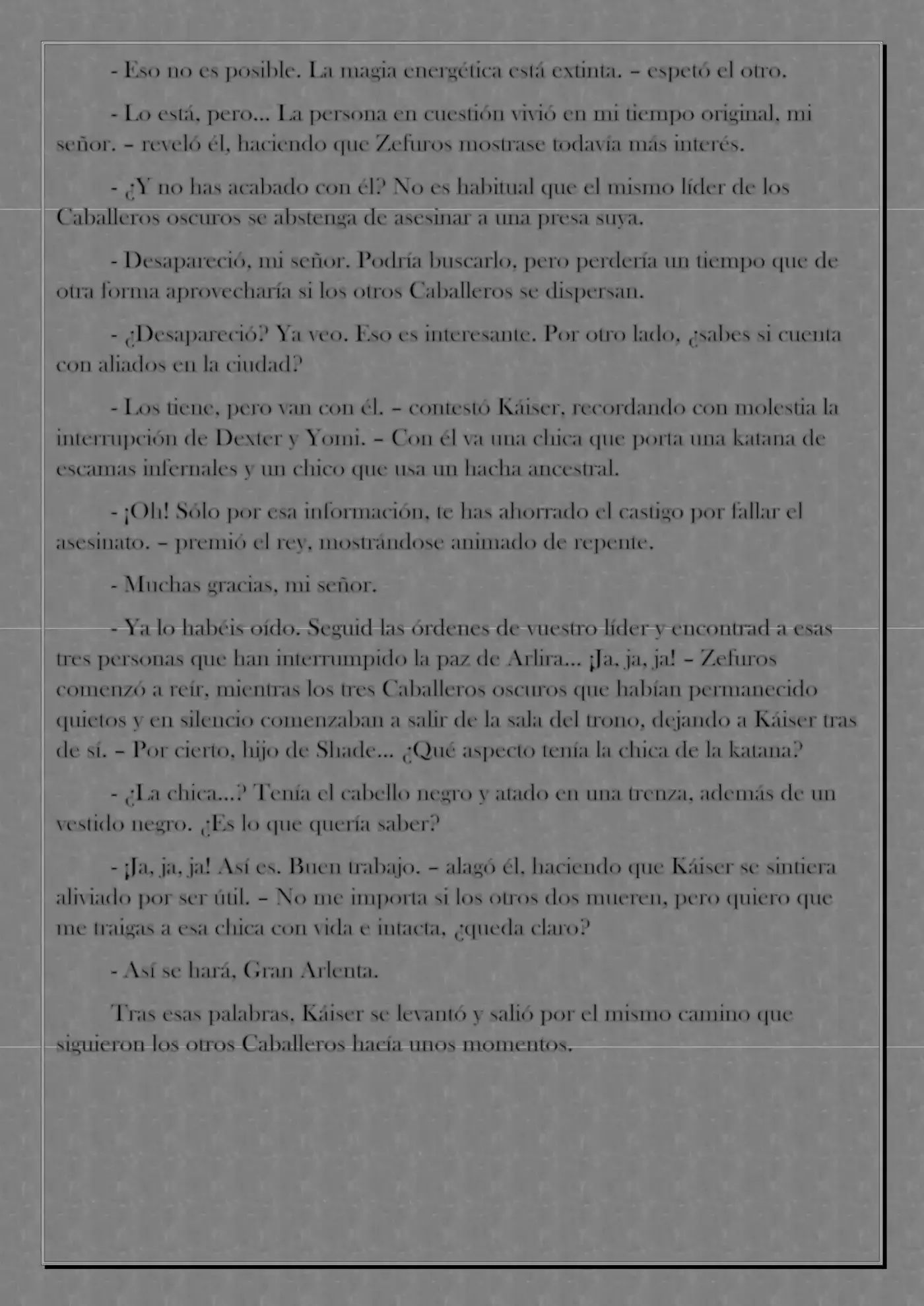 Monochrome Cross - Remade (Novela) - Capítulo 18 - Página 14 - LectorTMOo