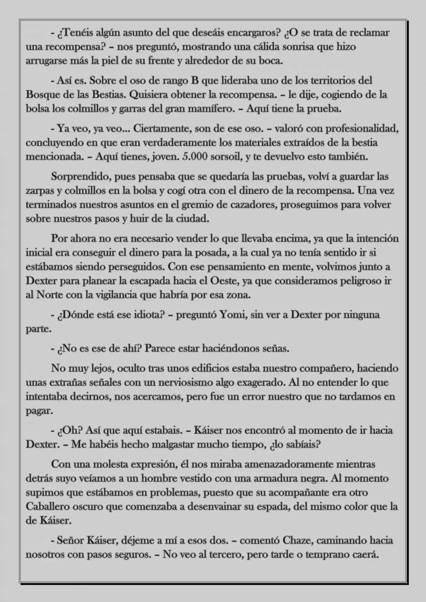 Monochrome Cross - Remade (Novela) - Capítulo 19 - Página 6 - LectorTMOo