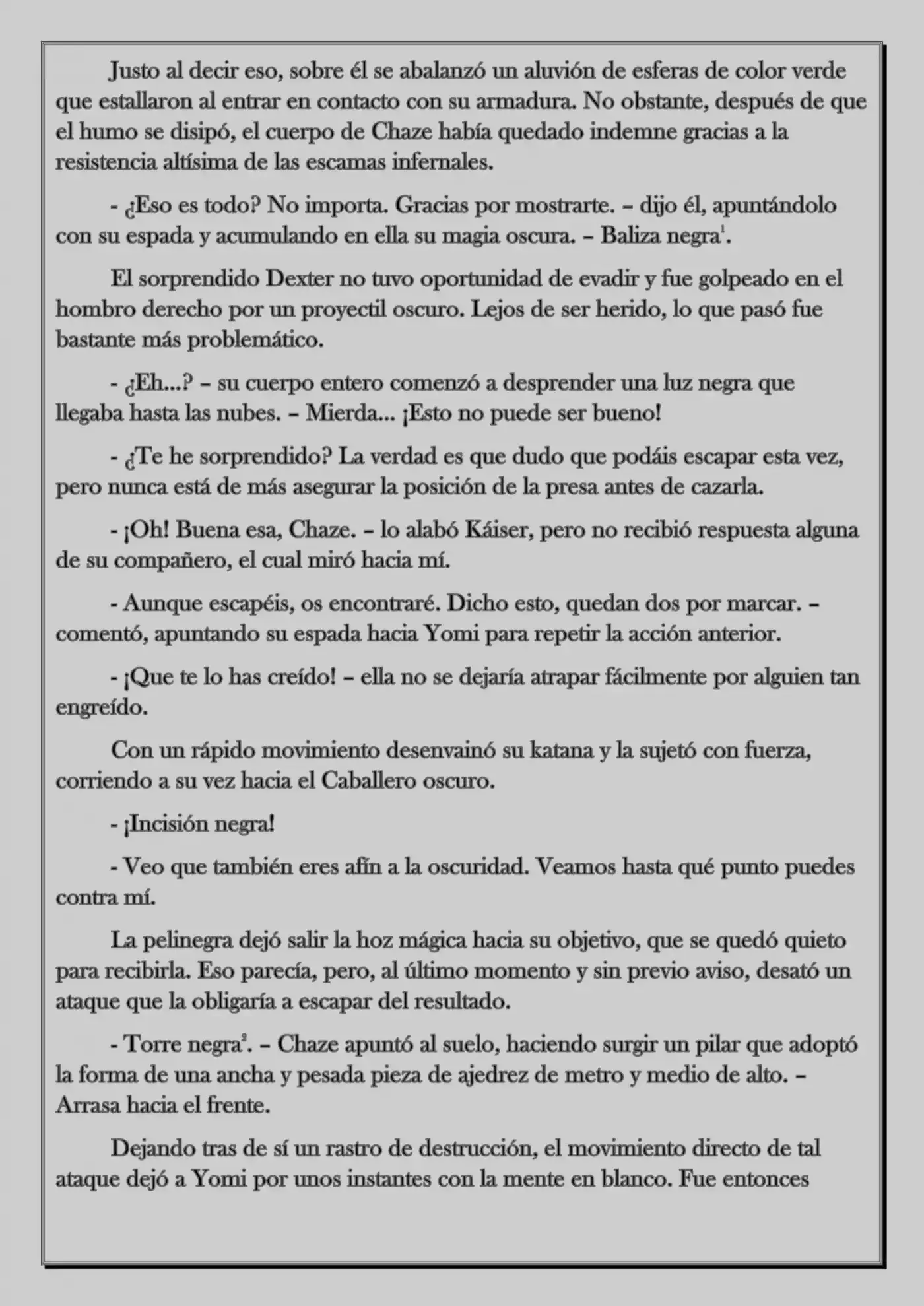 Monochrome Cross - Remade (Novela) - Capítulo 19 - Página 7 - LectorTMOo