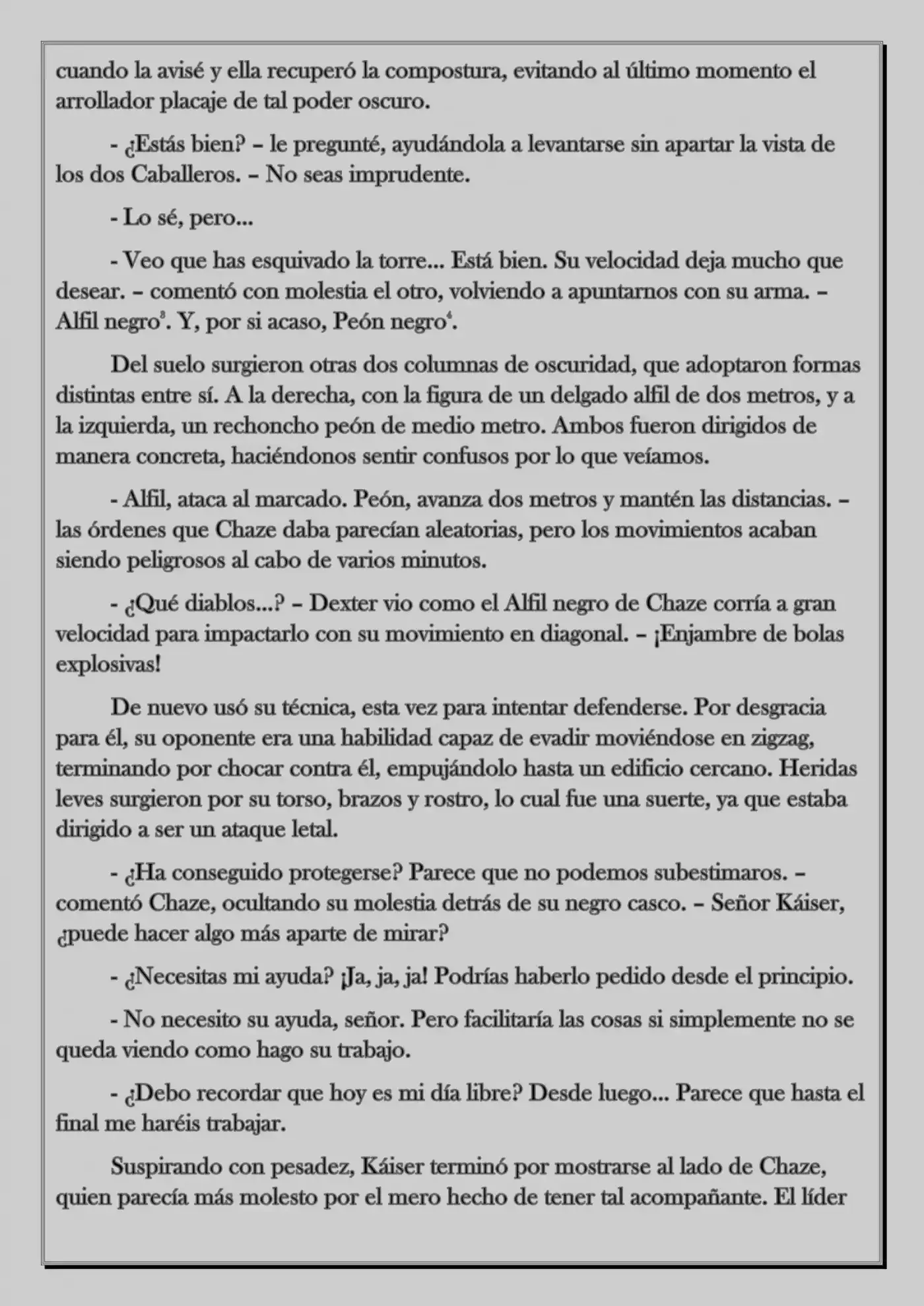 Monochrome Cross - Remade (Novela) - Capítulo 19 - Página 8 - LectorTMOo