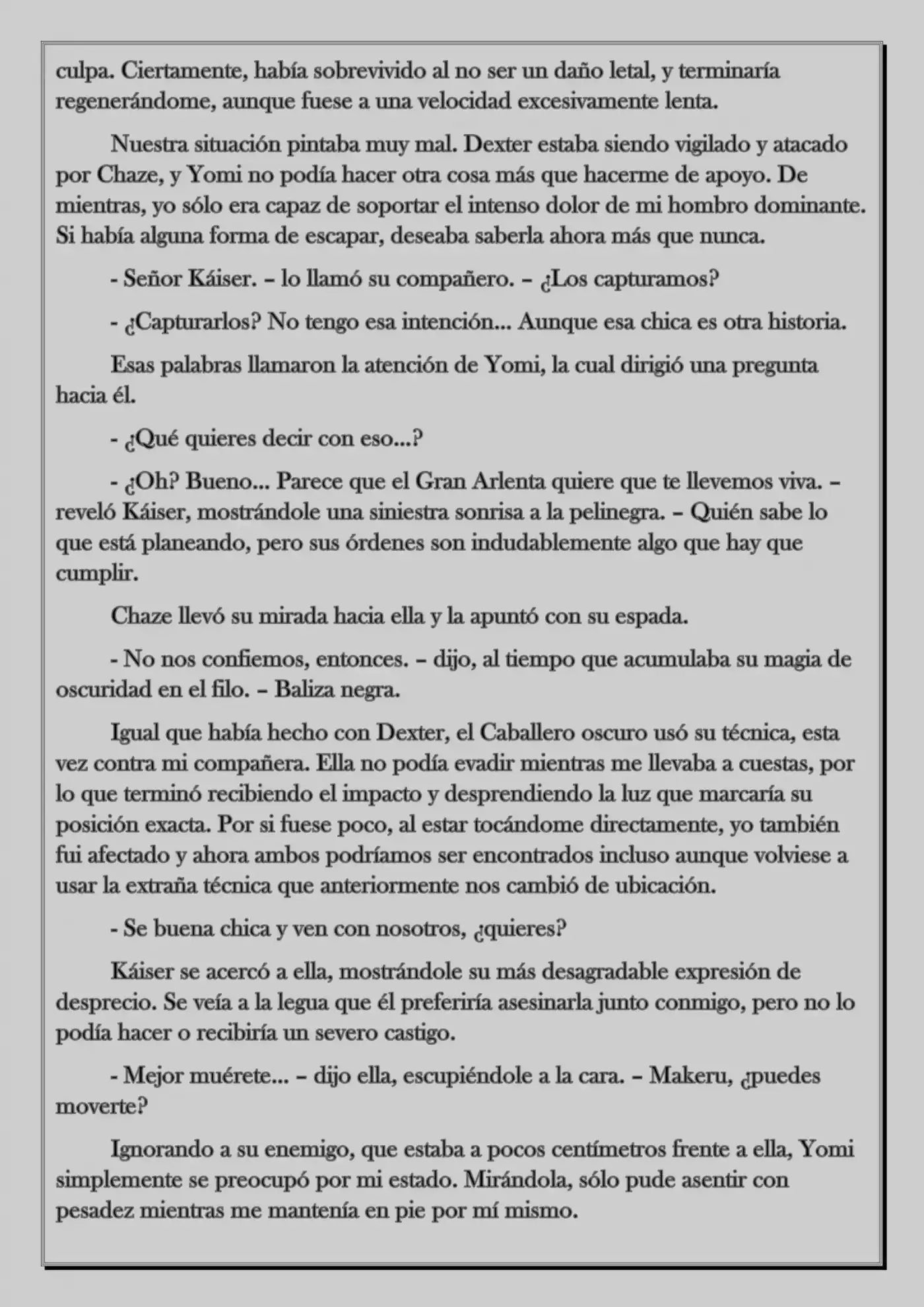 Monochrome Cross - Remade (Novela) - Capítulo 19 - Página 10 - LectorTMOo