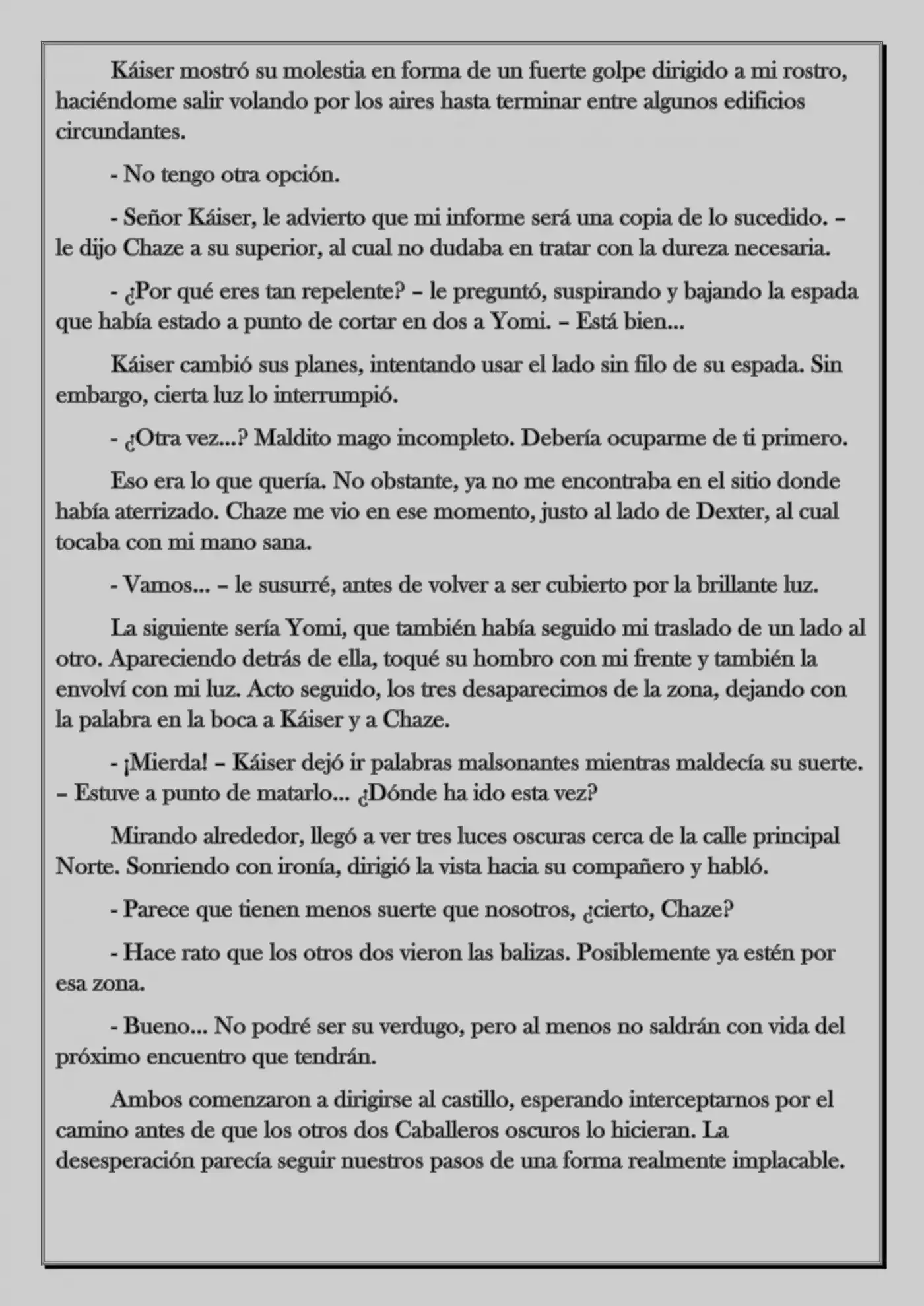 Monochrome Cross - Remade (Novela) - Capítulo 19 - Página 11 - LectorTMOo