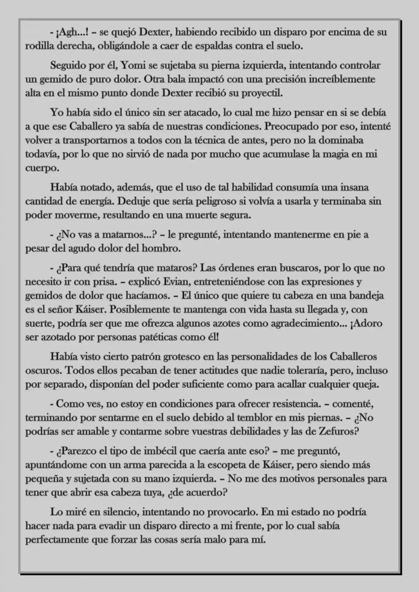 Monochrome Cross - Remade (Novela) - Capítulo 19 - Página 14 - LectorTMOo
