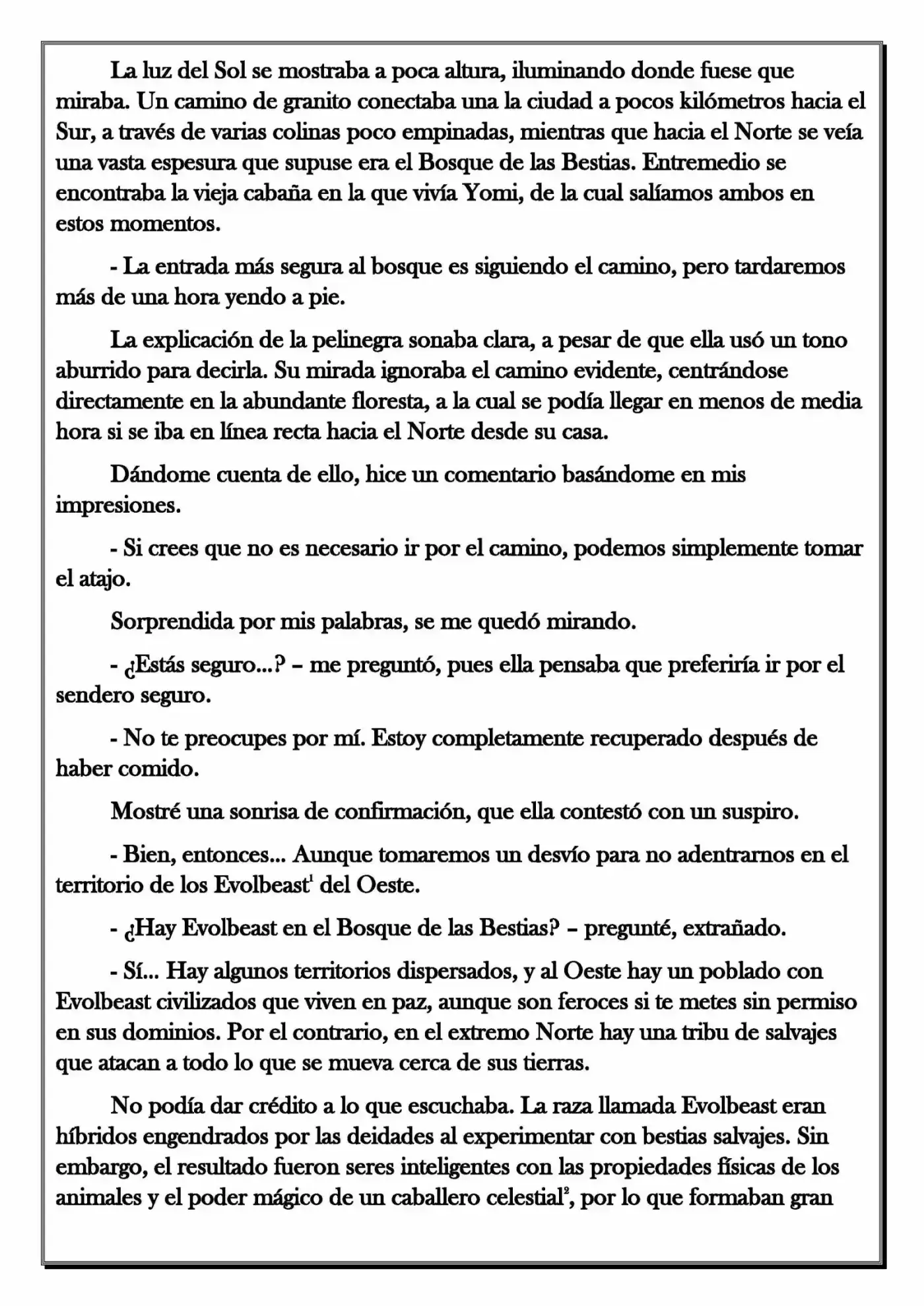 Monochrome Cross - Remade (Novela) - Capítulo 2.1 - Página 5 - LectorTMOo