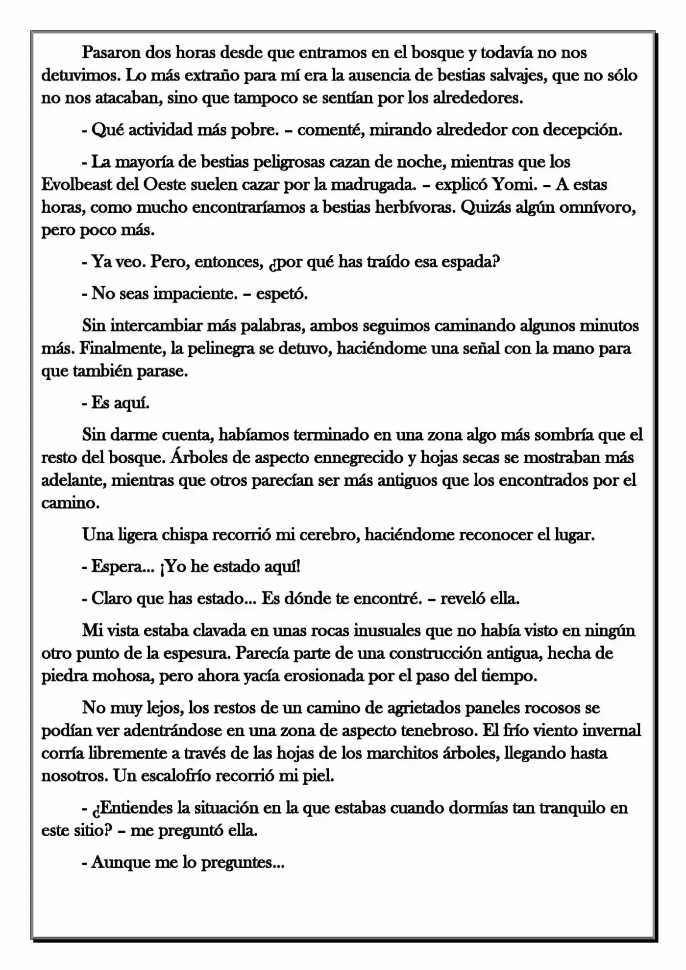 Monochrome Cross - Remade (Novela) - Capítulo 2.1 - Página 9 - LectorTMOo