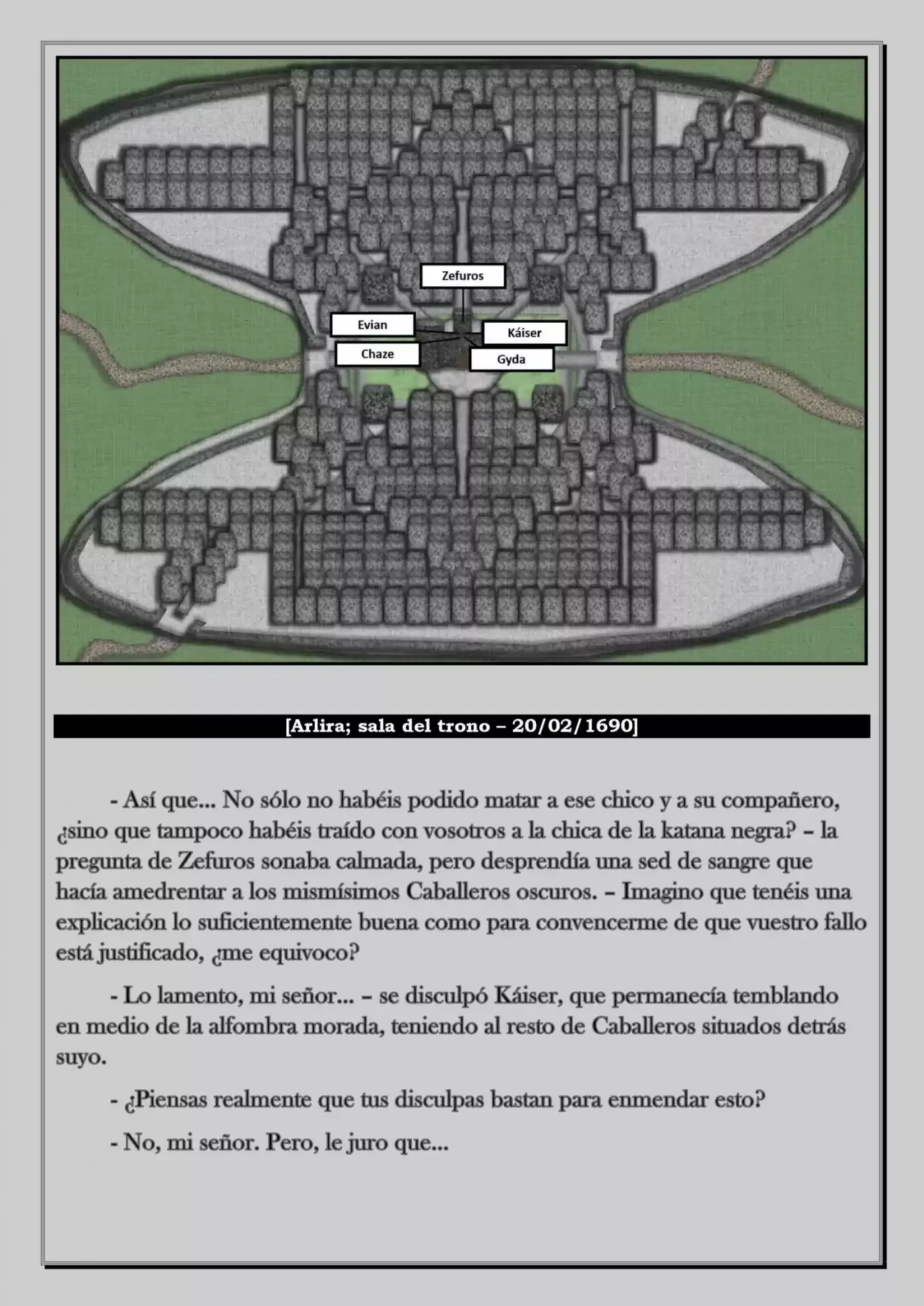 Monochrome Cross - Remade (Novela) - Capítulo 20 - Página 4 - LectorTMOo