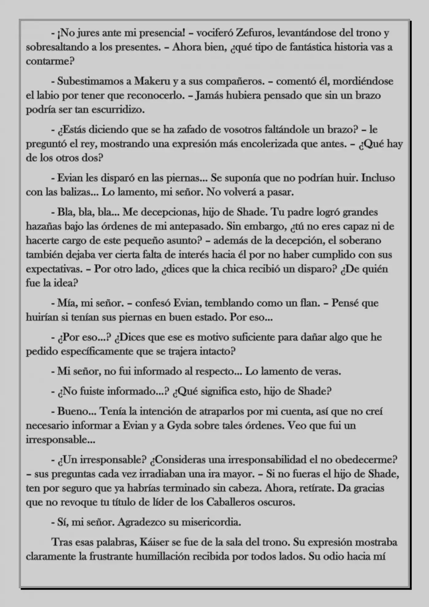 Monochrome Cross - Remade (Novela) - Capítulo 20 - Página 5 - LectorTMOo