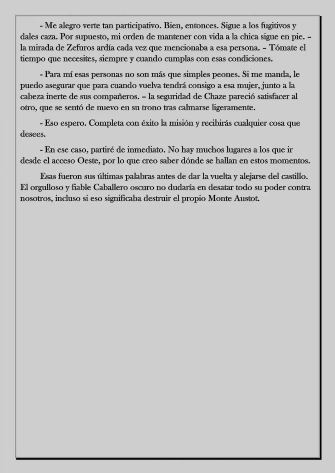Monochrome Cross - Remade (Novela) - Capítulo 20 - Página 7 - LectorTMOo